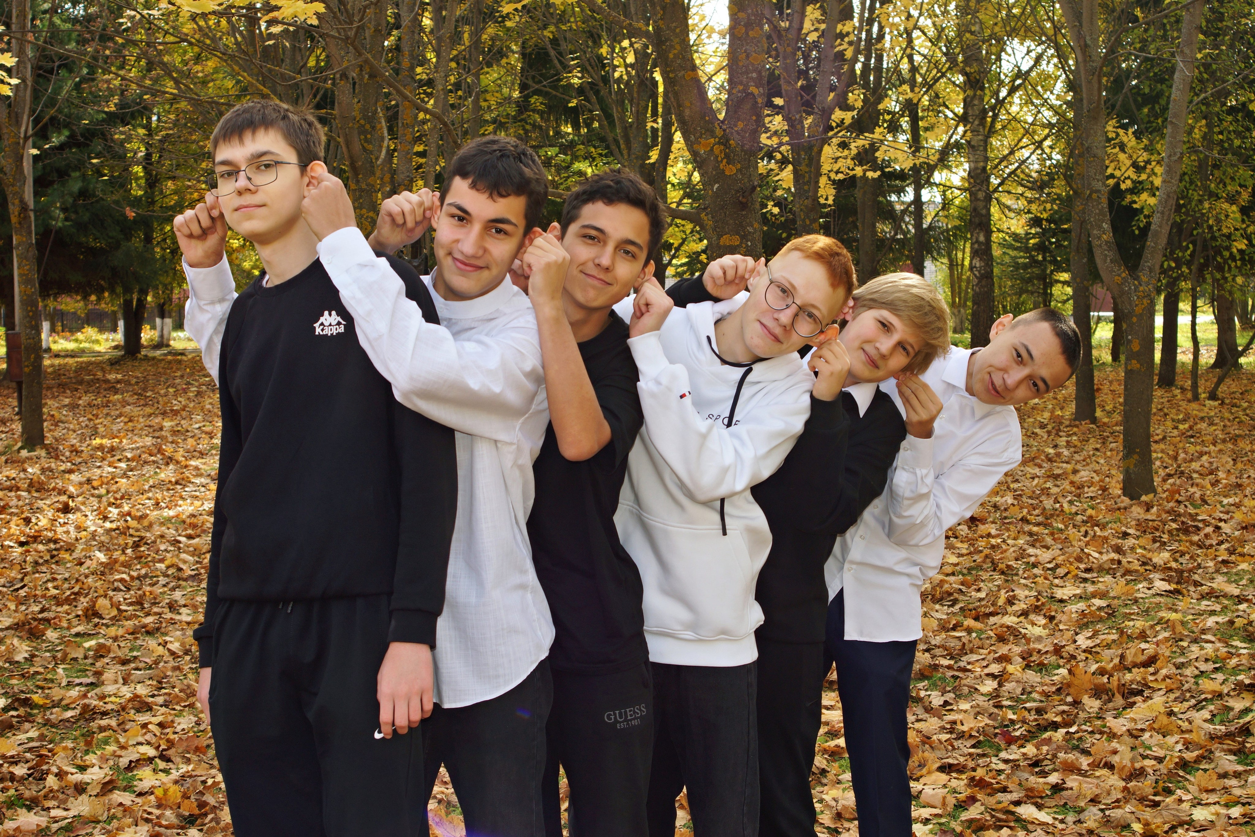 Осенняя фотосессия в школе г. Йошкар-Ола