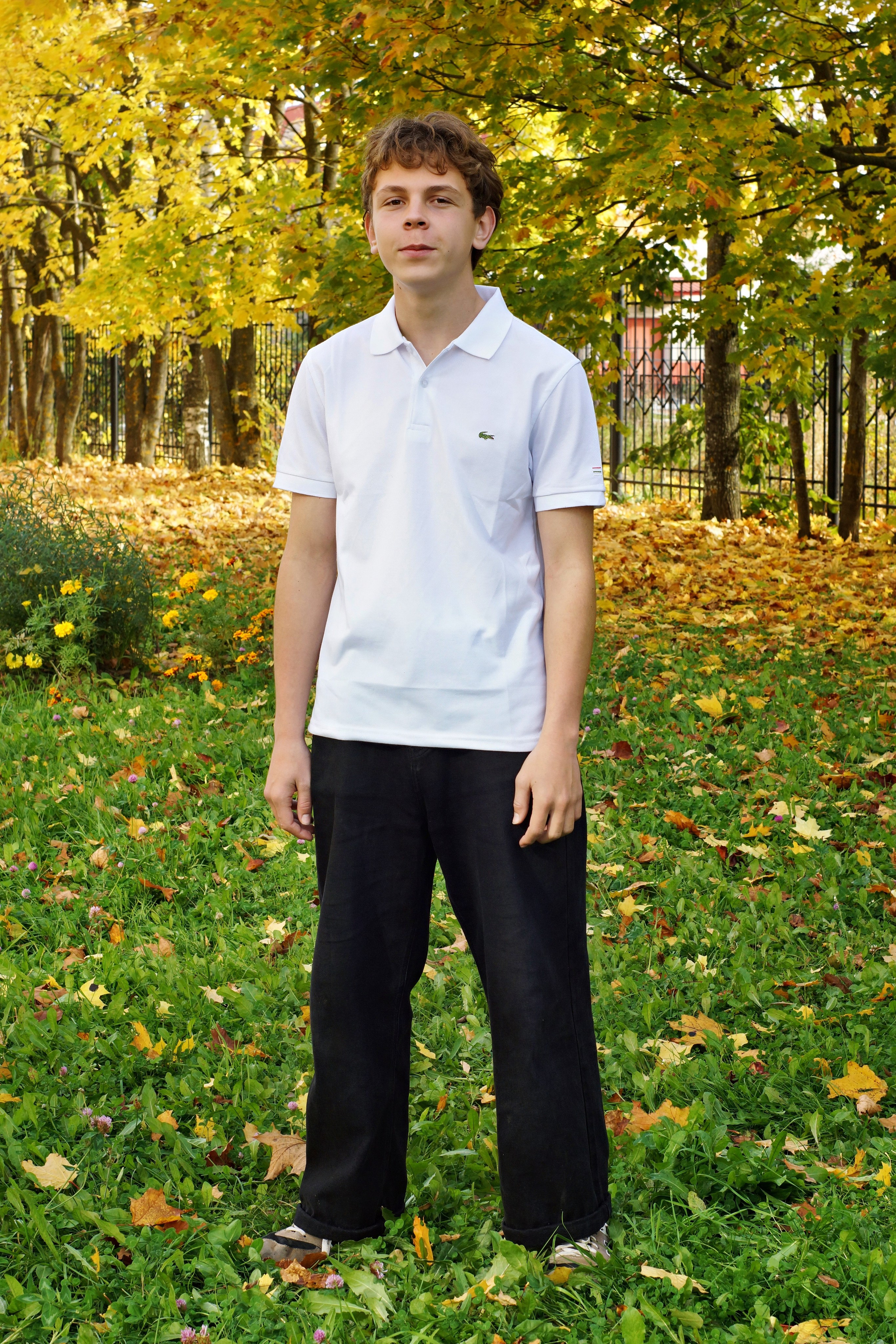 Осенняя фотосессия в школе г. Йошкар-Ола