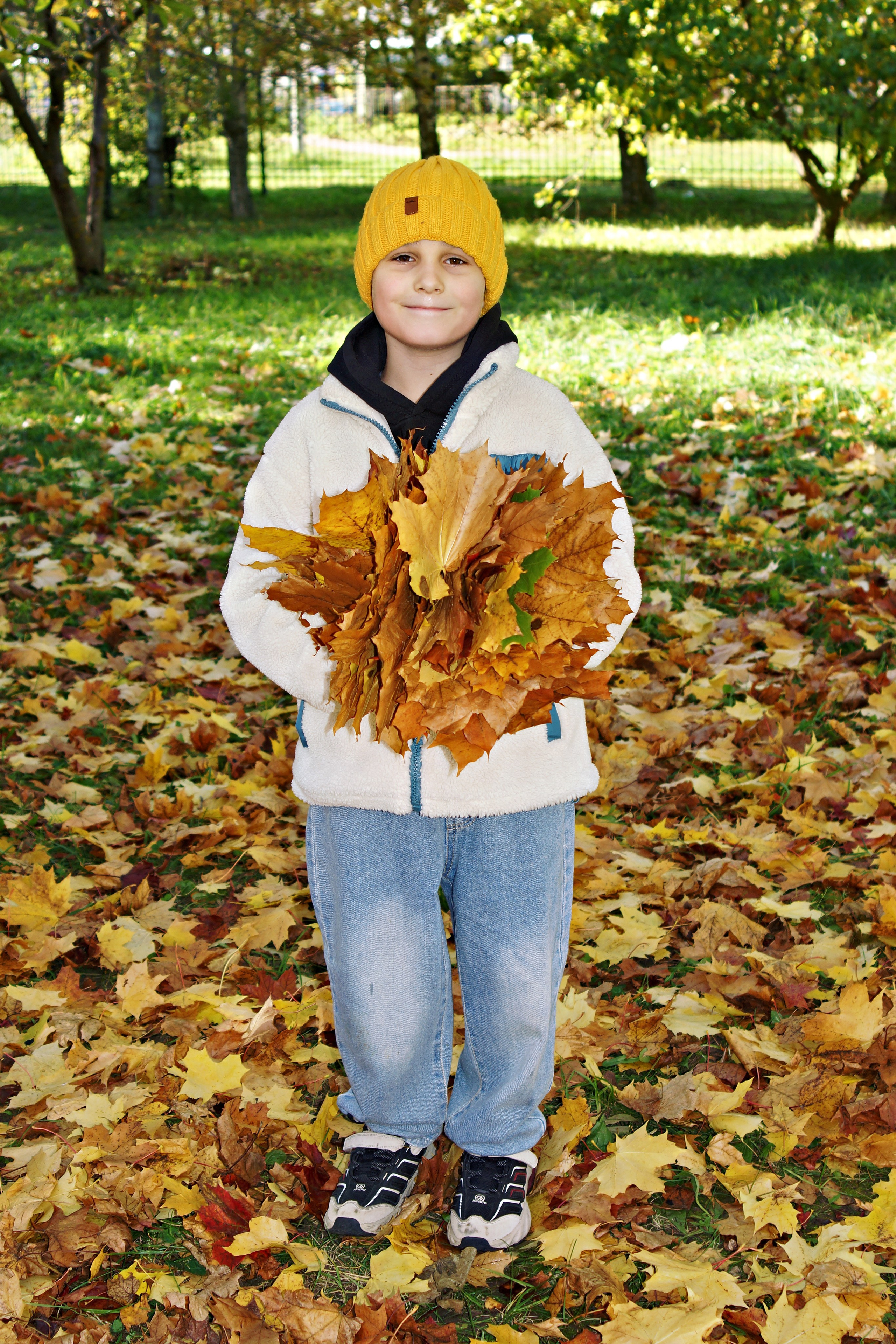 Осенняя фотосессия в детском саду г. Йошкар-Ола