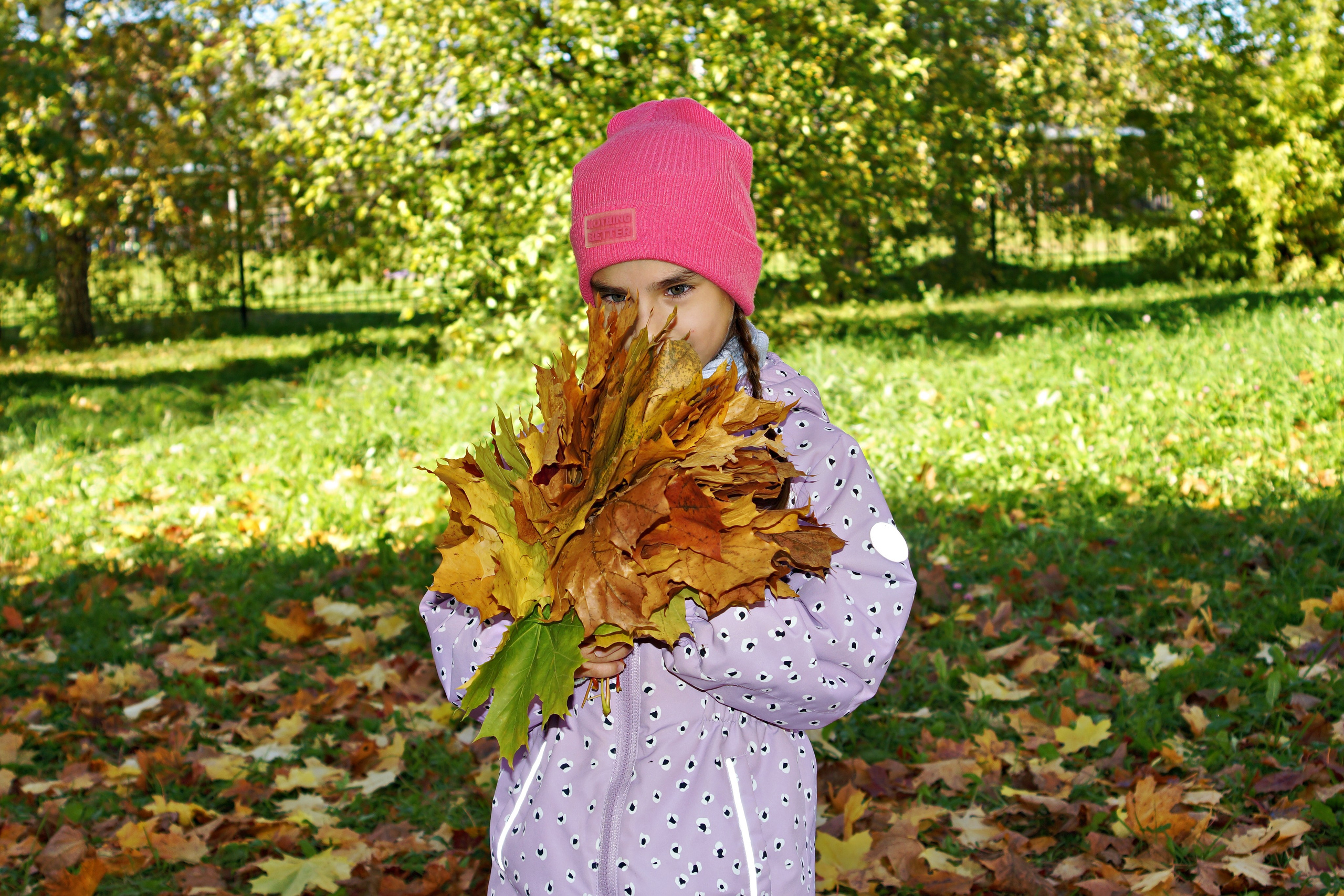 Осенняя фотосессия в детском саду г. Йошкар-Ола
