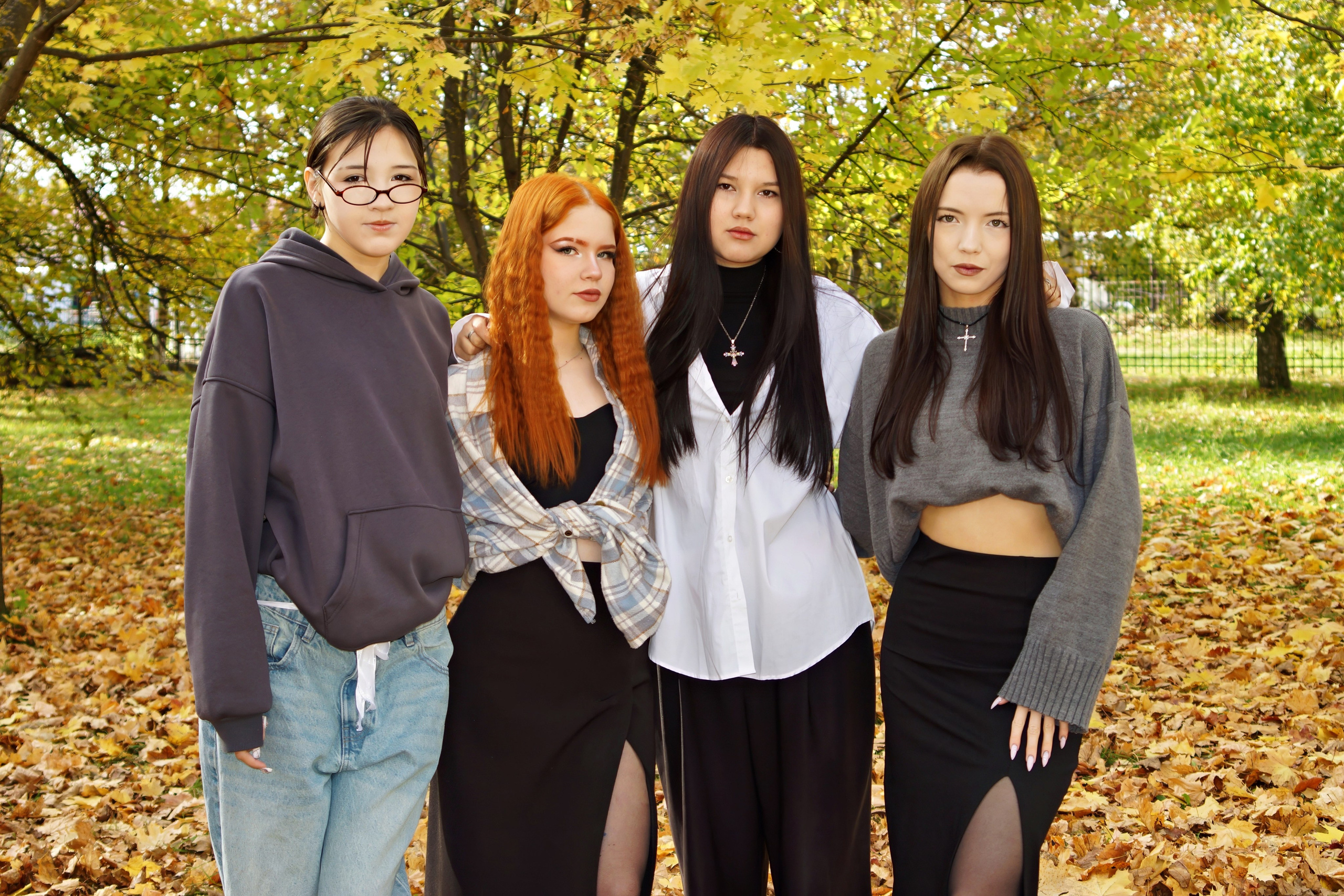 Осенняя фотосессия в школе г. Йошкар-Ола