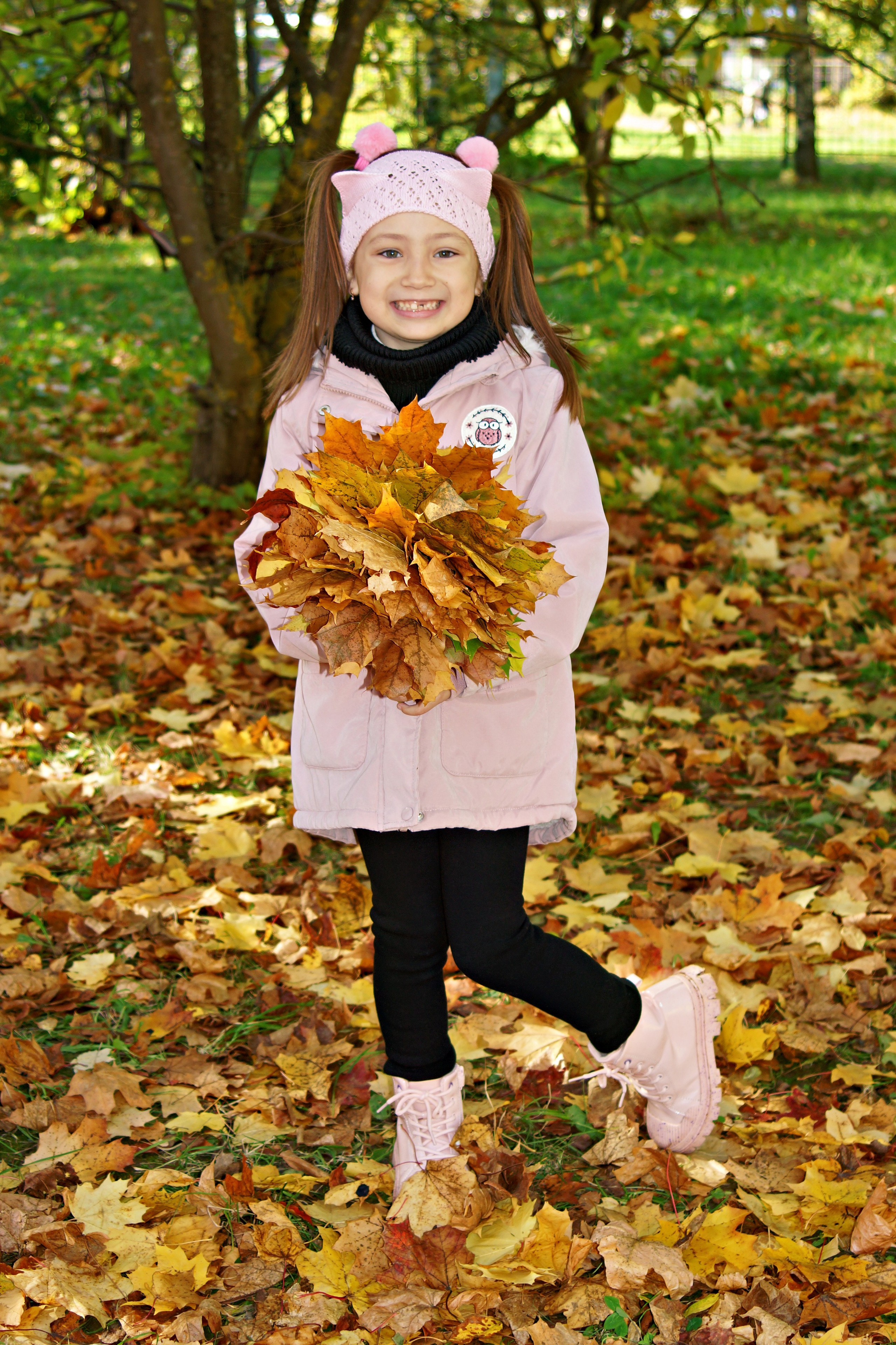 Осенняя фотосессия в детском саду г. Йошкар-Ола