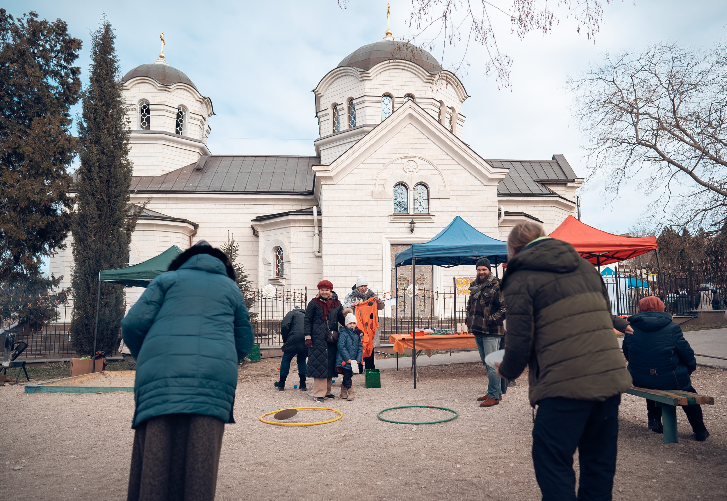 Масленица, храм Вознесения Господне, г. Севастополь. Церковный фотограф Севастополь