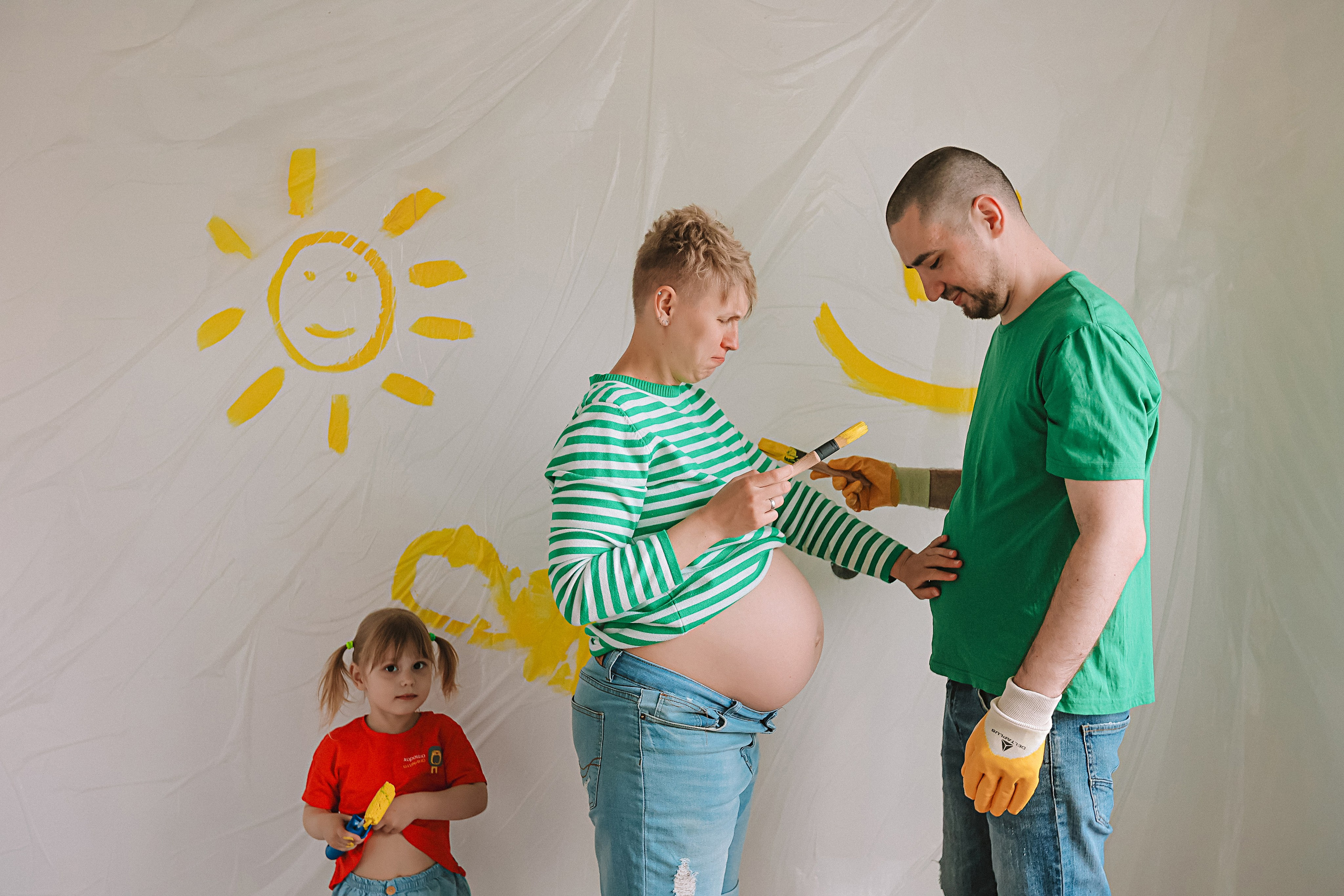 Ремонт. Семейный фотограф Тюмень, фотограф на роды Салмина Мария