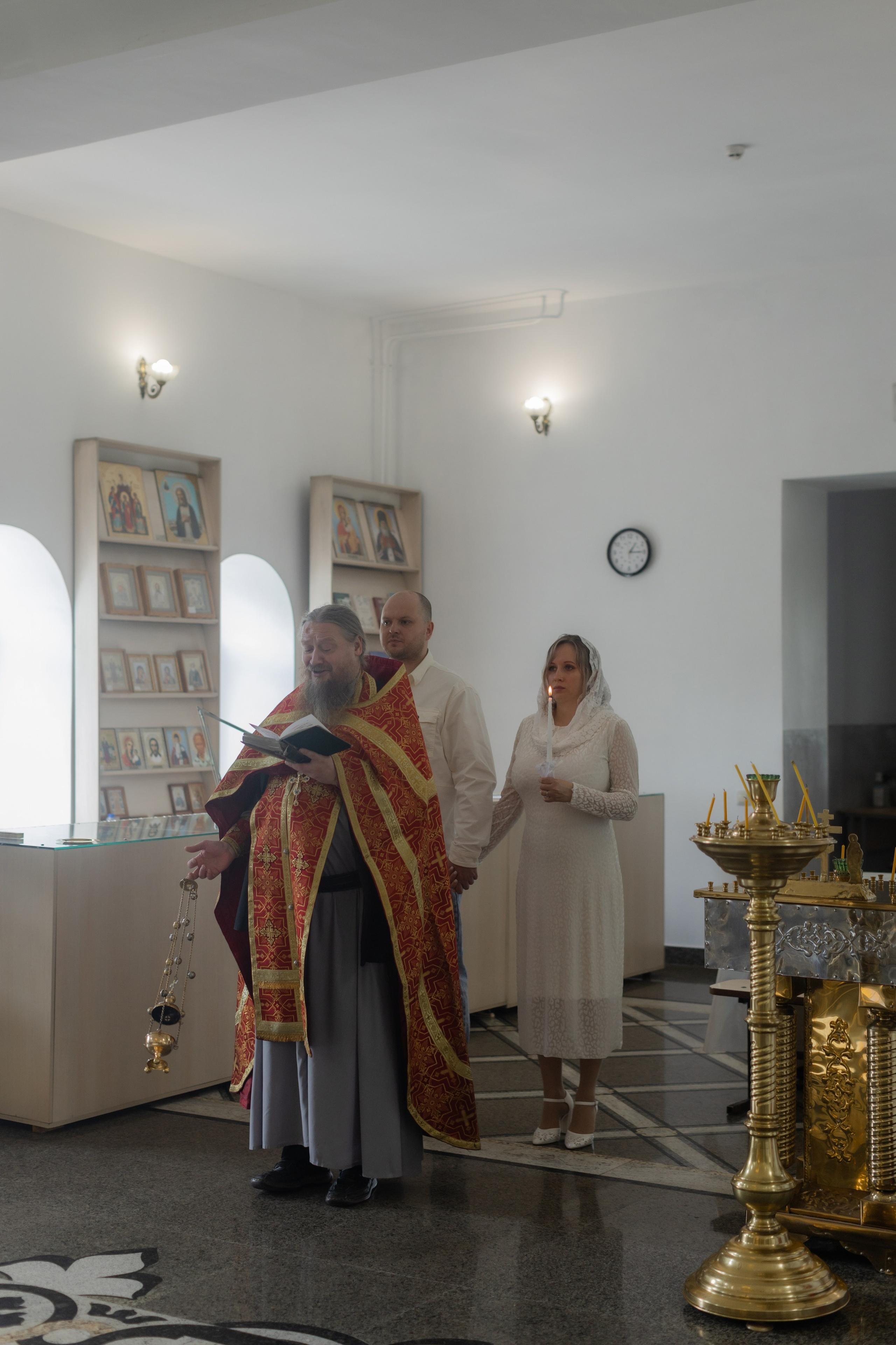 Венчание (Храм святителя Иннокентия). Свадебный и семейный фотограф в Перми Дергачева Кристина