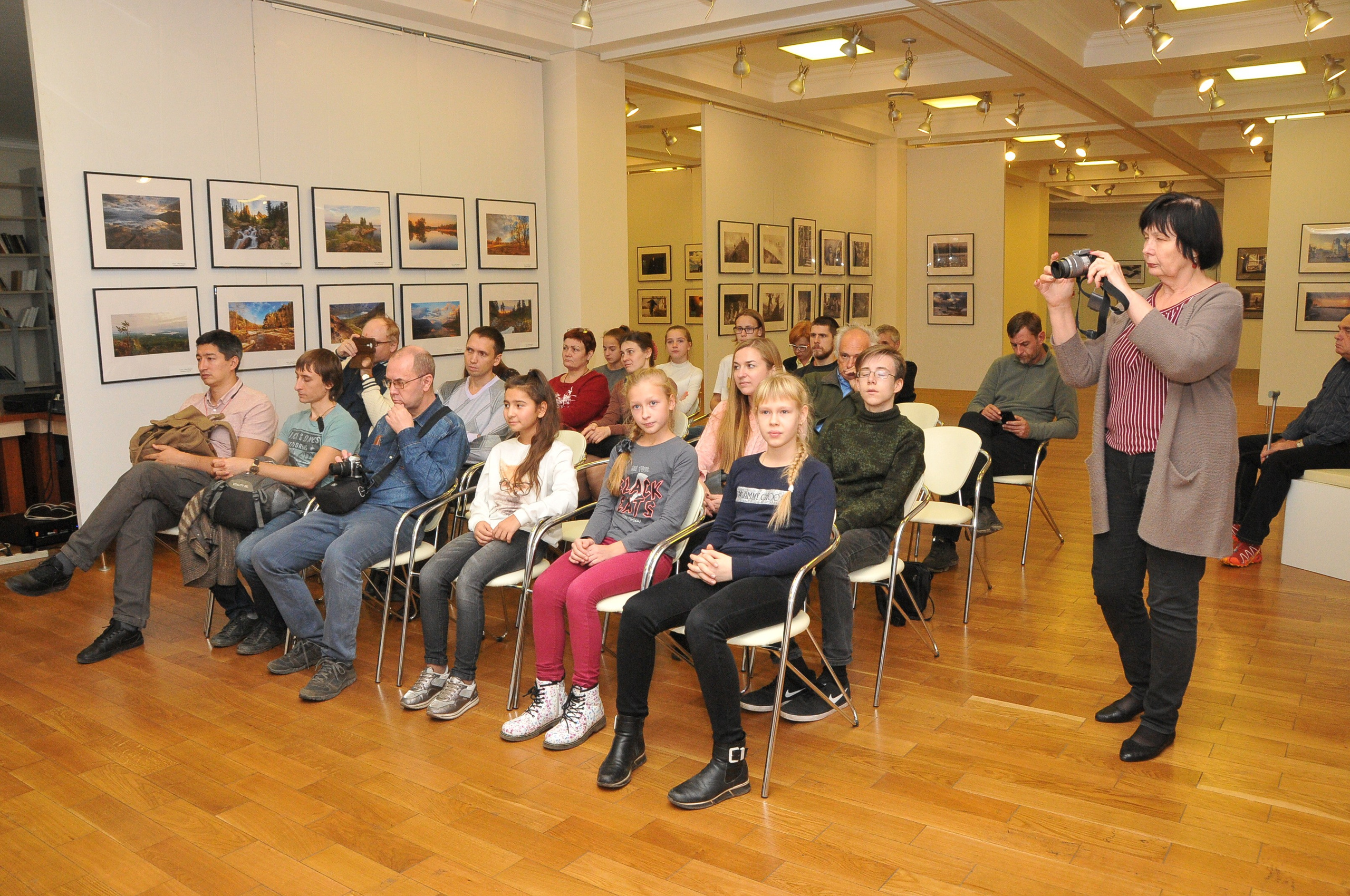 23.10.2018 Творческая встреча Сергея Курочкина. Фотообъединение Самарского областного отделения Союза журналистов России