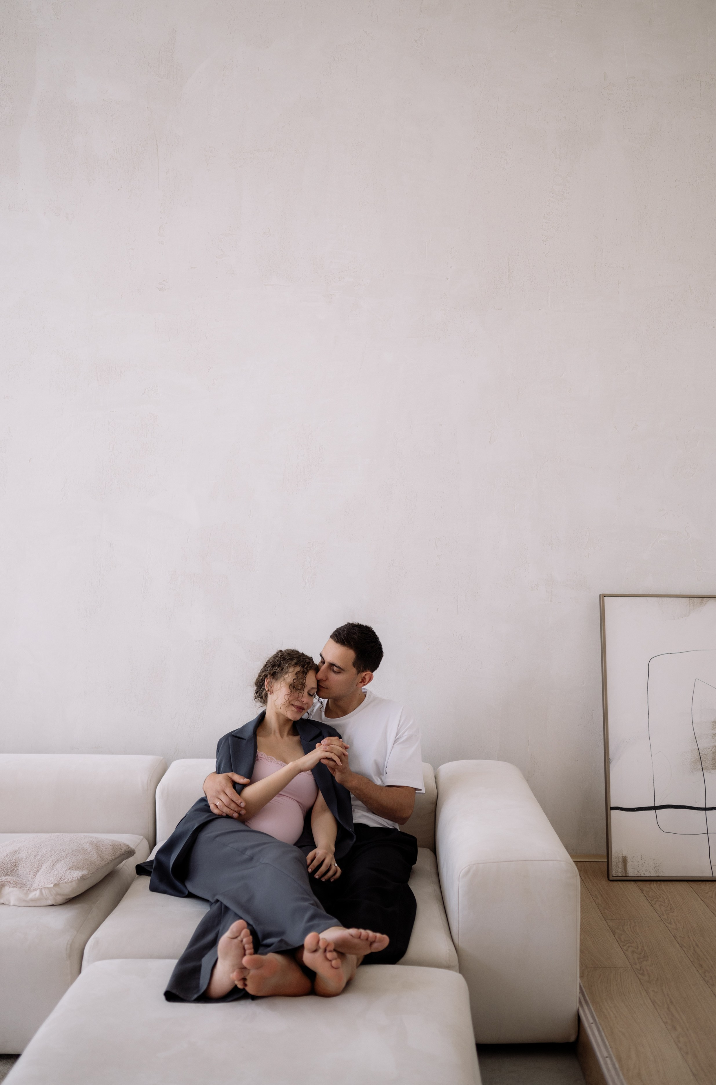 Беременность и минимализм. Фотограф в Москве Алёна Степутенко