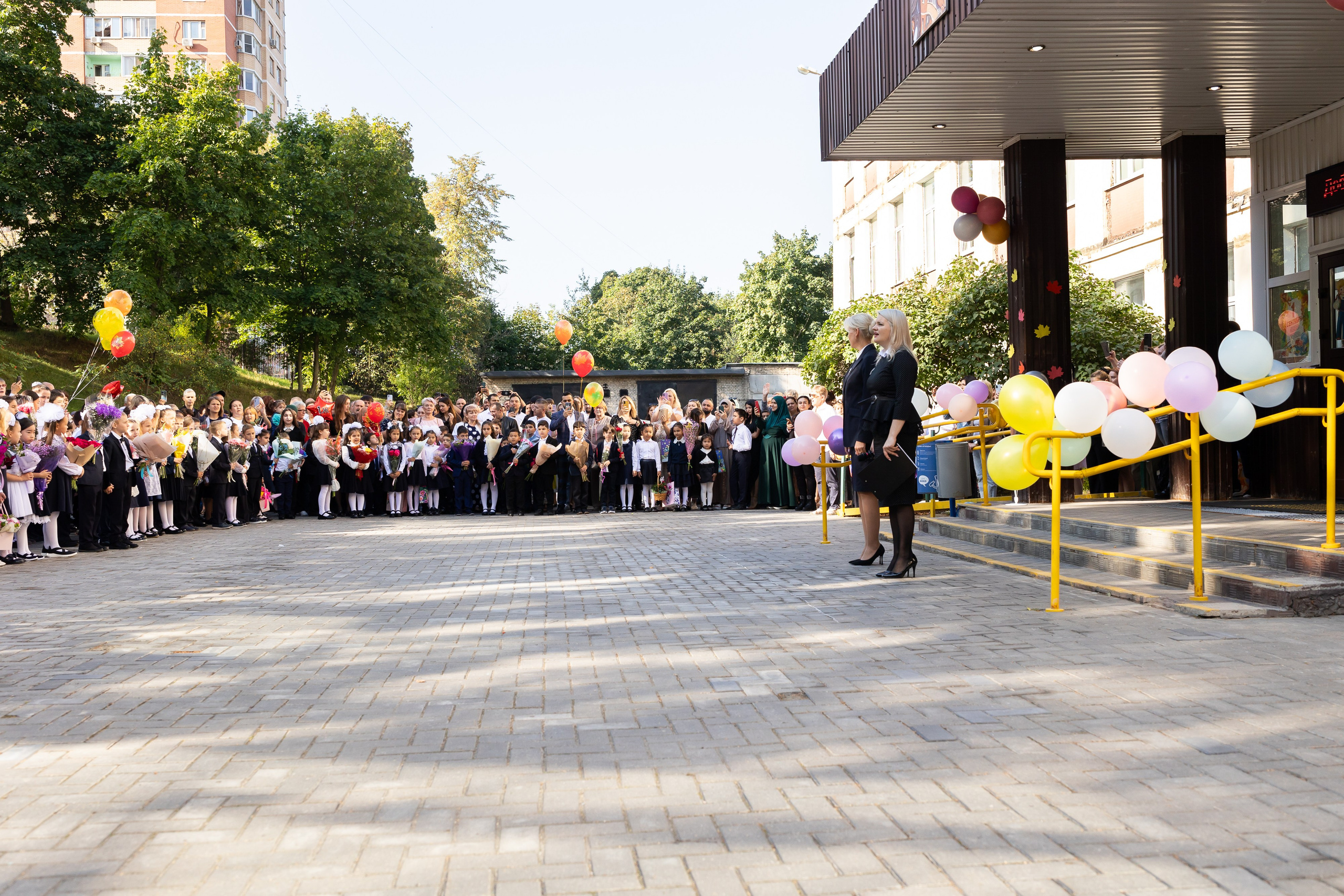 Линейка 1 сентября. Профессиональный Фотограф в Москве Андрей Славнов