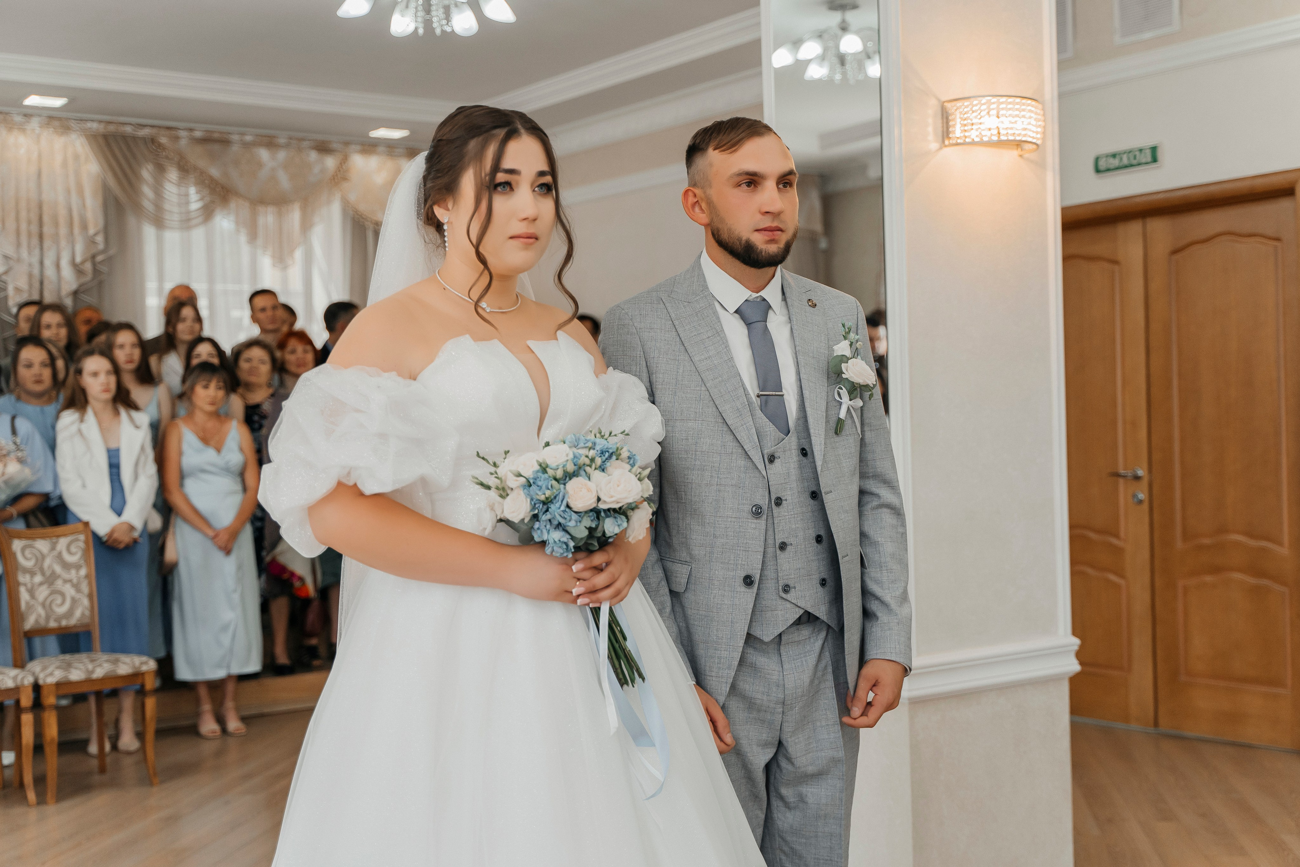 Свадебная фотосъёмка в ЗАГСЕ. Свадебный фотограф видеограф Чебоксары