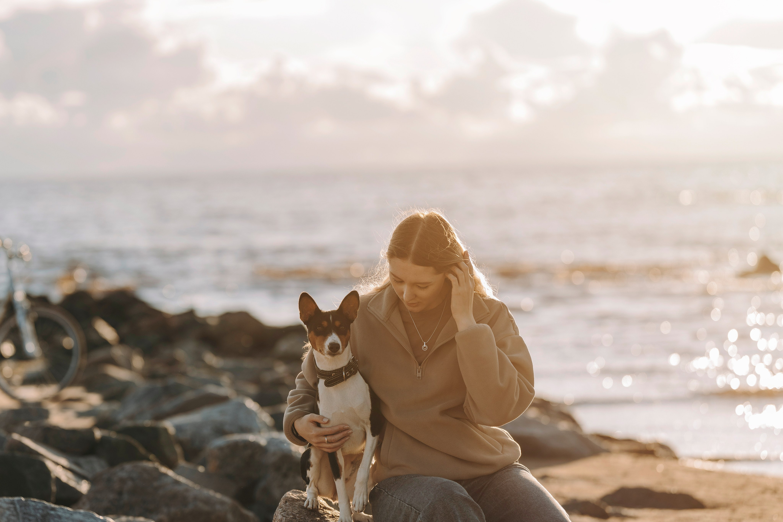 Екатерина и Дива. Фотограф анималист в Спб недорого Олеся Майорова