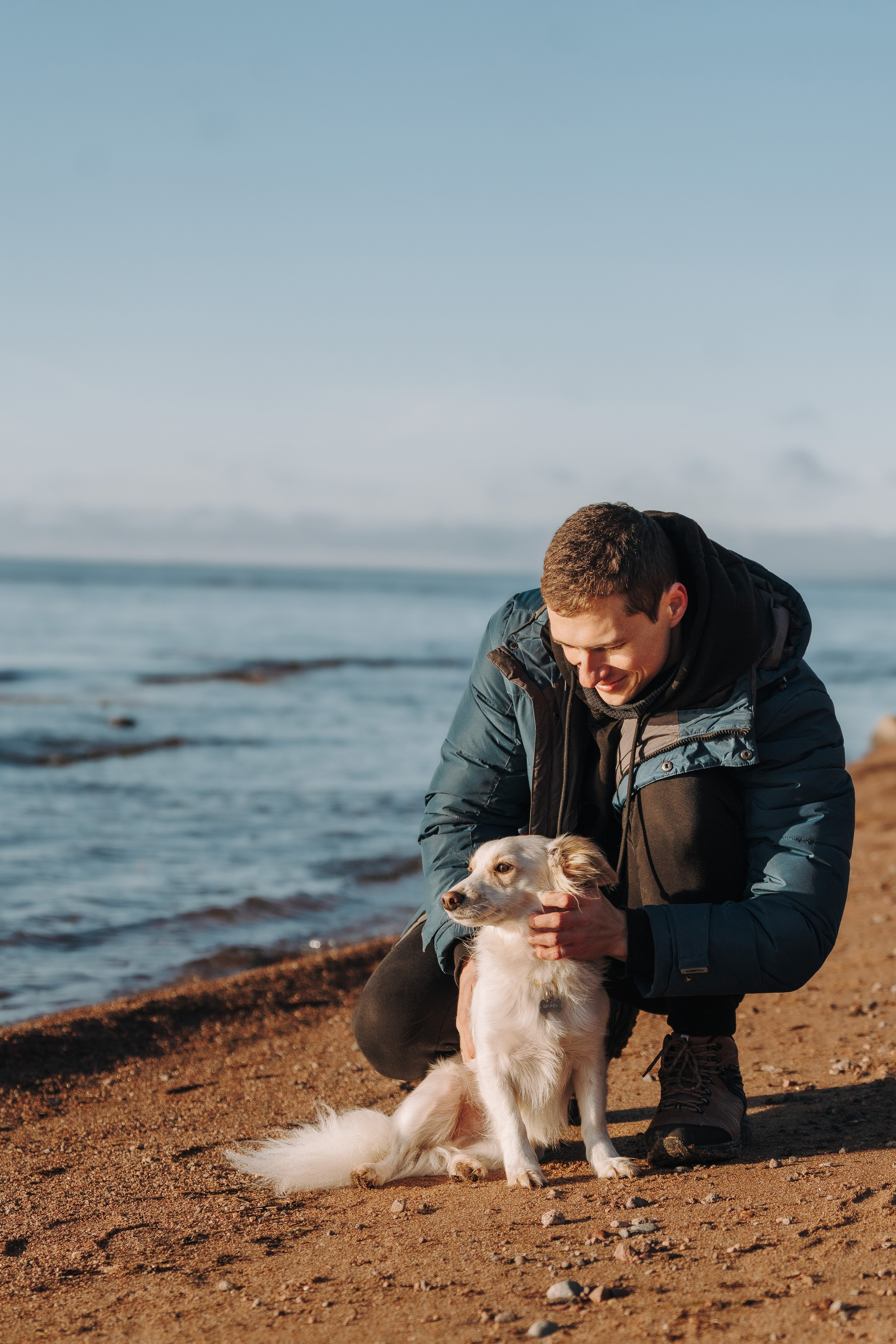 Бруно, Алена и Антон. Фотограф анималист в Спб недорого Олеся Майорова