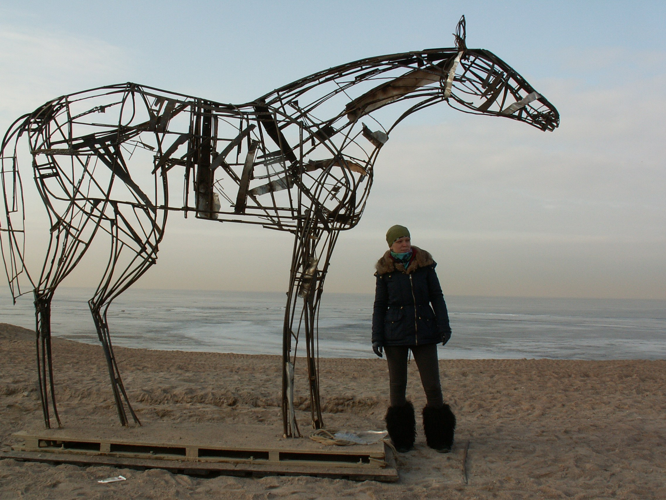 Нежная лошадь. Художник — скульптор Антонина Фатхуллина