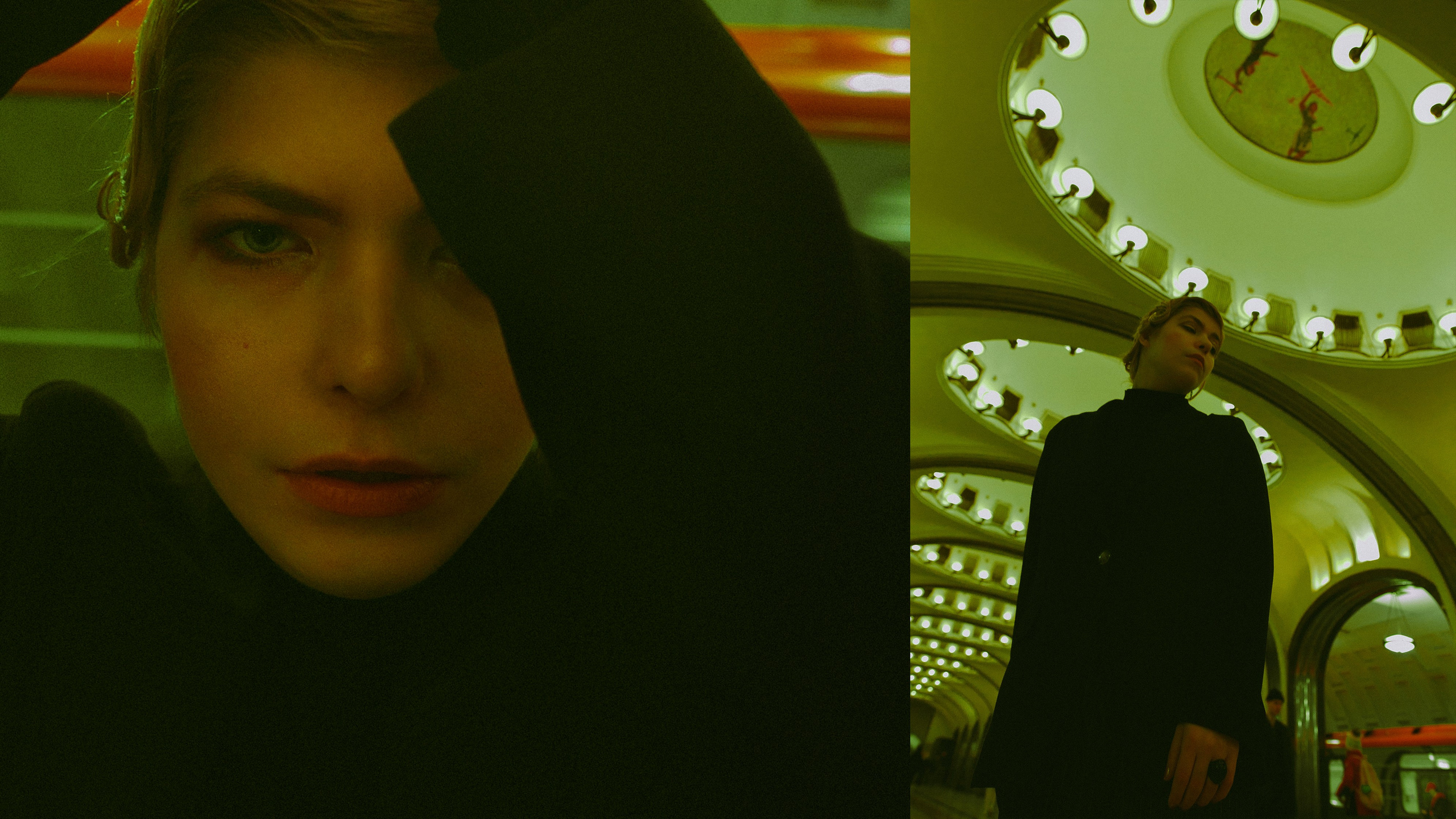 В метро. Allirubrum