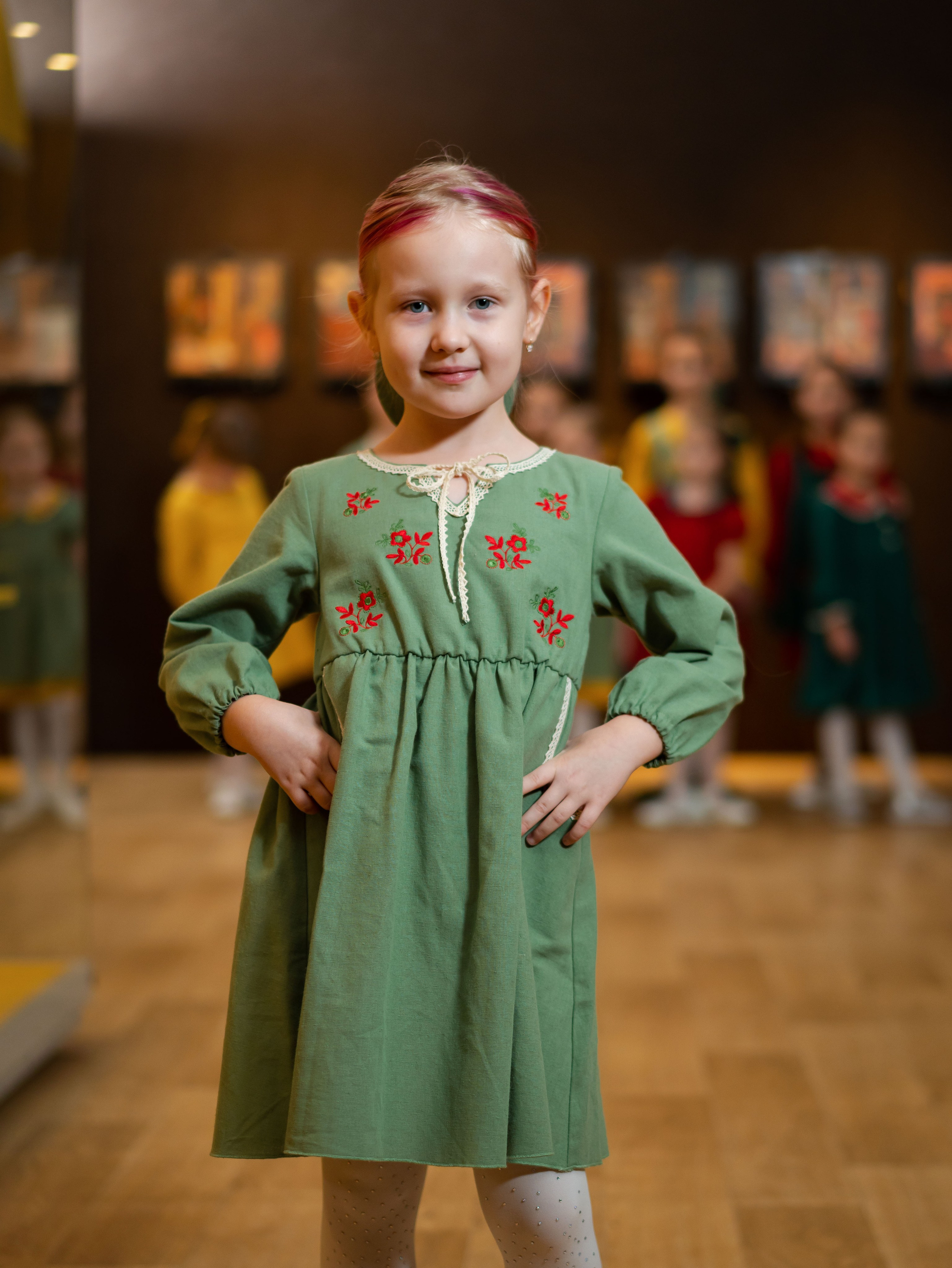 Показ одежды в рамках выставки «105. Лучшее». Фотограф Москва