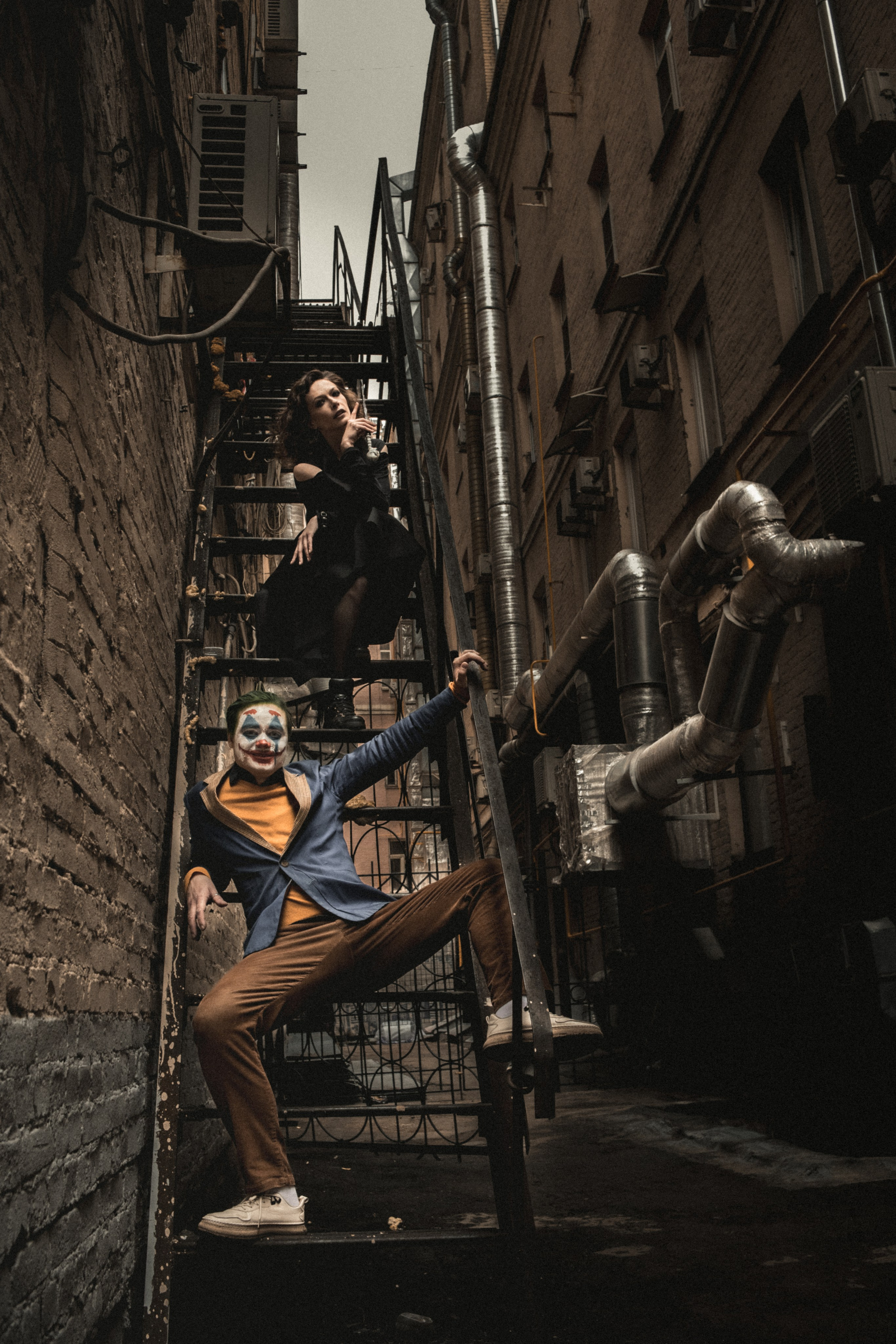 Схватка Джокера и Беллатрисы. Портретный фотограф в Москве Виталий Сабирзянов