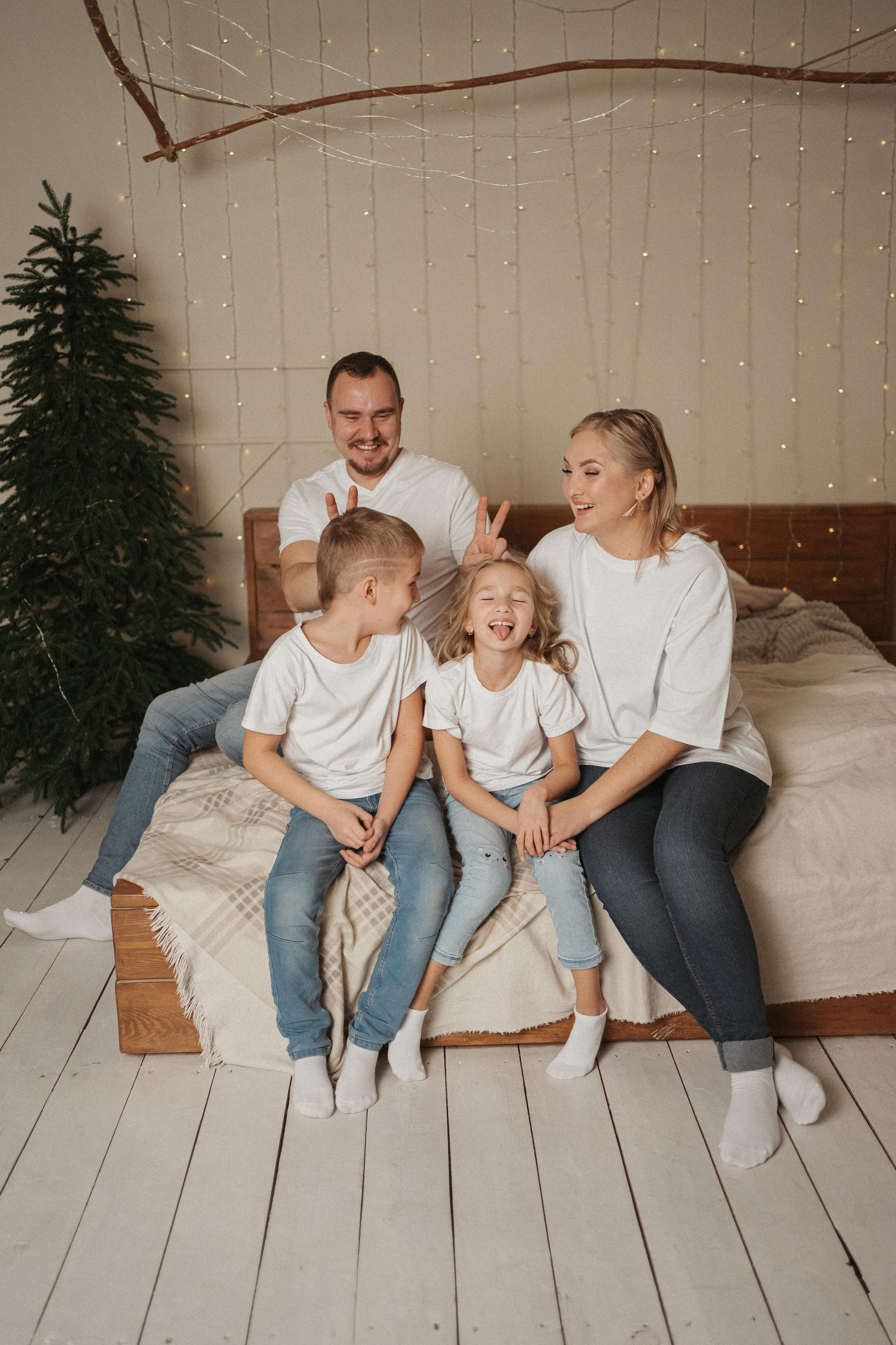 Новогодняя история: Луиза и Паша, Камелия и Тимофей. Портретный фотограф в Казани, Красной Поляне и Сочи Анна Кузнецова