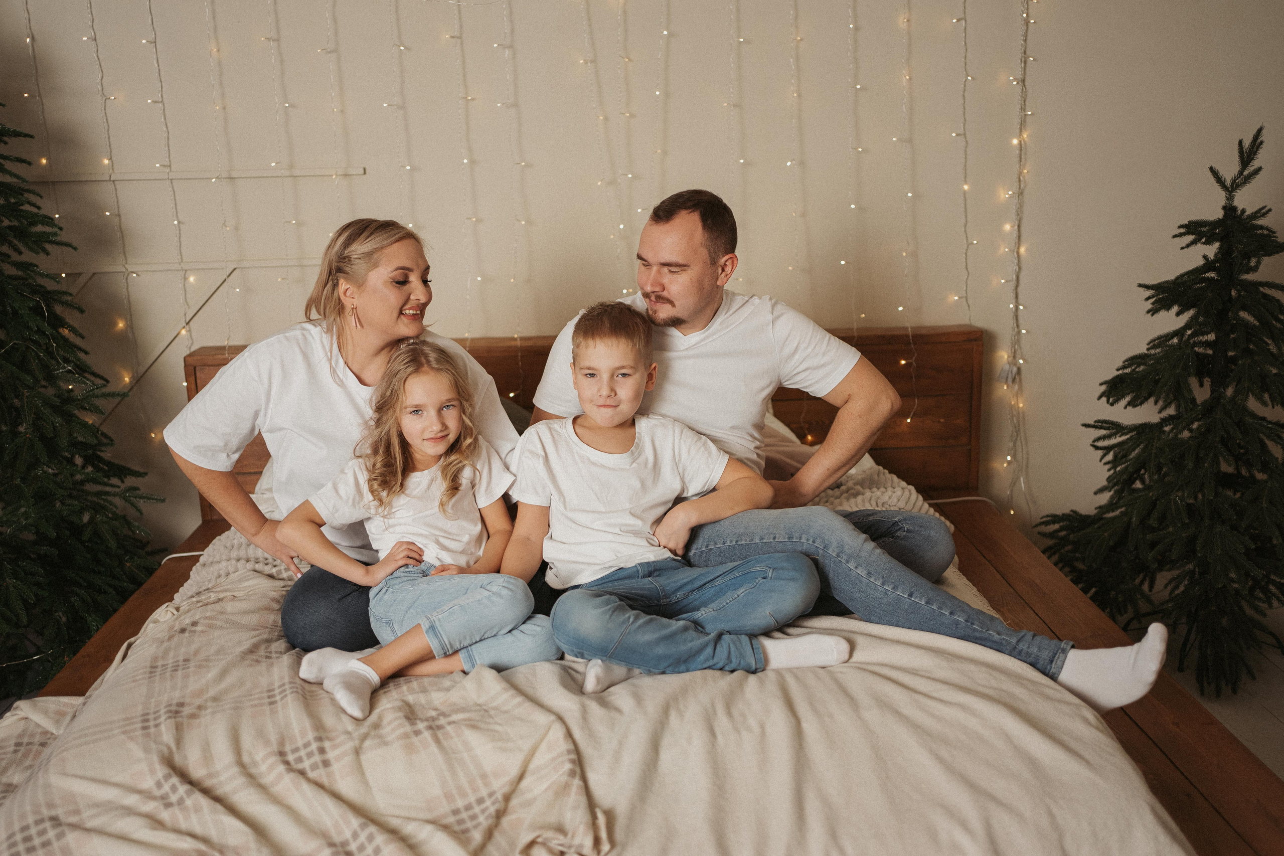Новогодняя история: Луиза и Паша, Камелия и Тимофей. Портретный фотограф в Казани, Красной Поляне и Сочи Анна Кузнецова