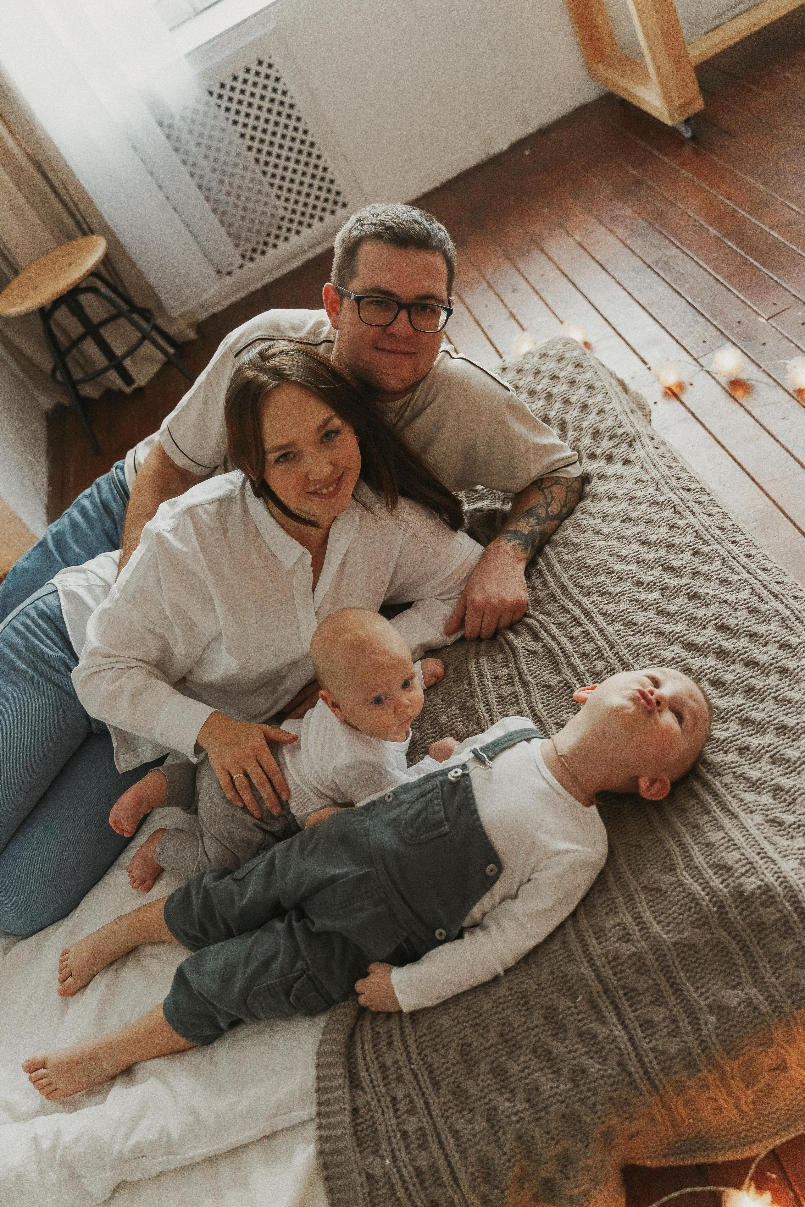 Семейная фотосессия: Катя и Дима, Саша и Артемка. Фотограф Анна Кузнецова | Казань | Красная Поляна, Сириус, Сочи