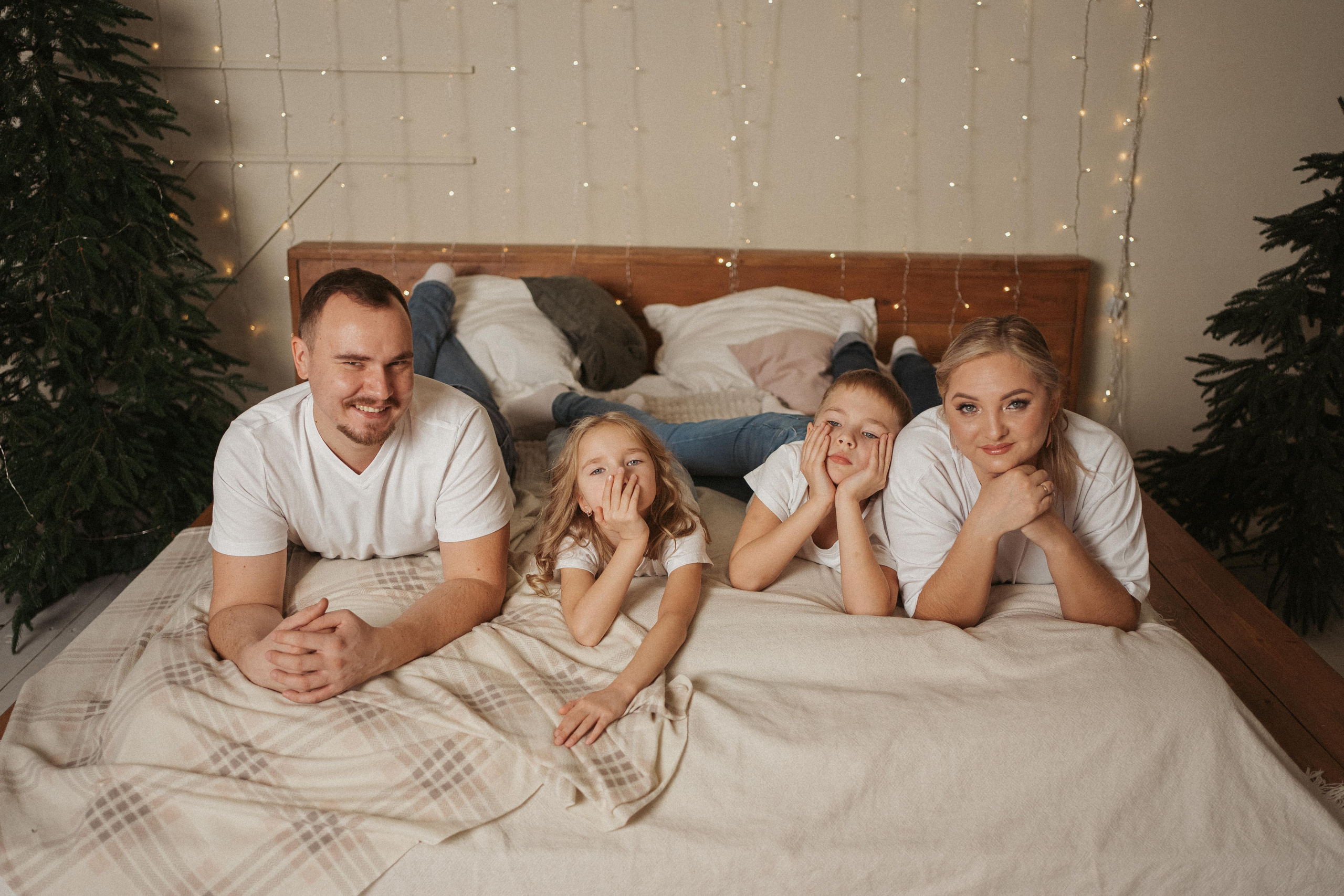 Новогодняя история: Луиза и Паша, Камелия и Тимофей. Портретный фотограф в Казани, Красной Поляне и Сочи Анна Кузнецова