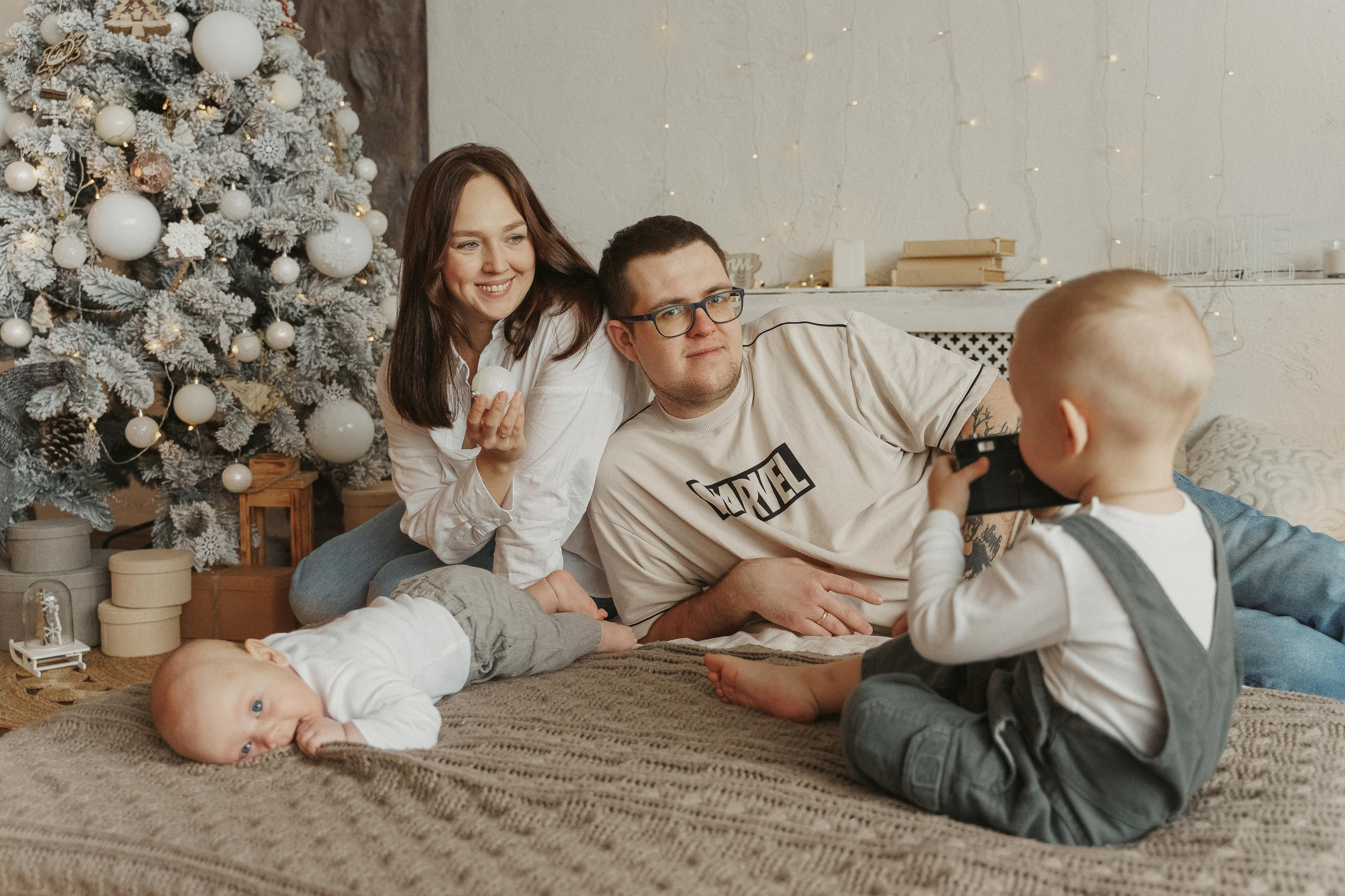 Семейная фотосессия: Катя и Дима, Саша и Артемка. Фотограф Анна Кузнецова | Казань | Красная Поляна, Сириус, Сочи