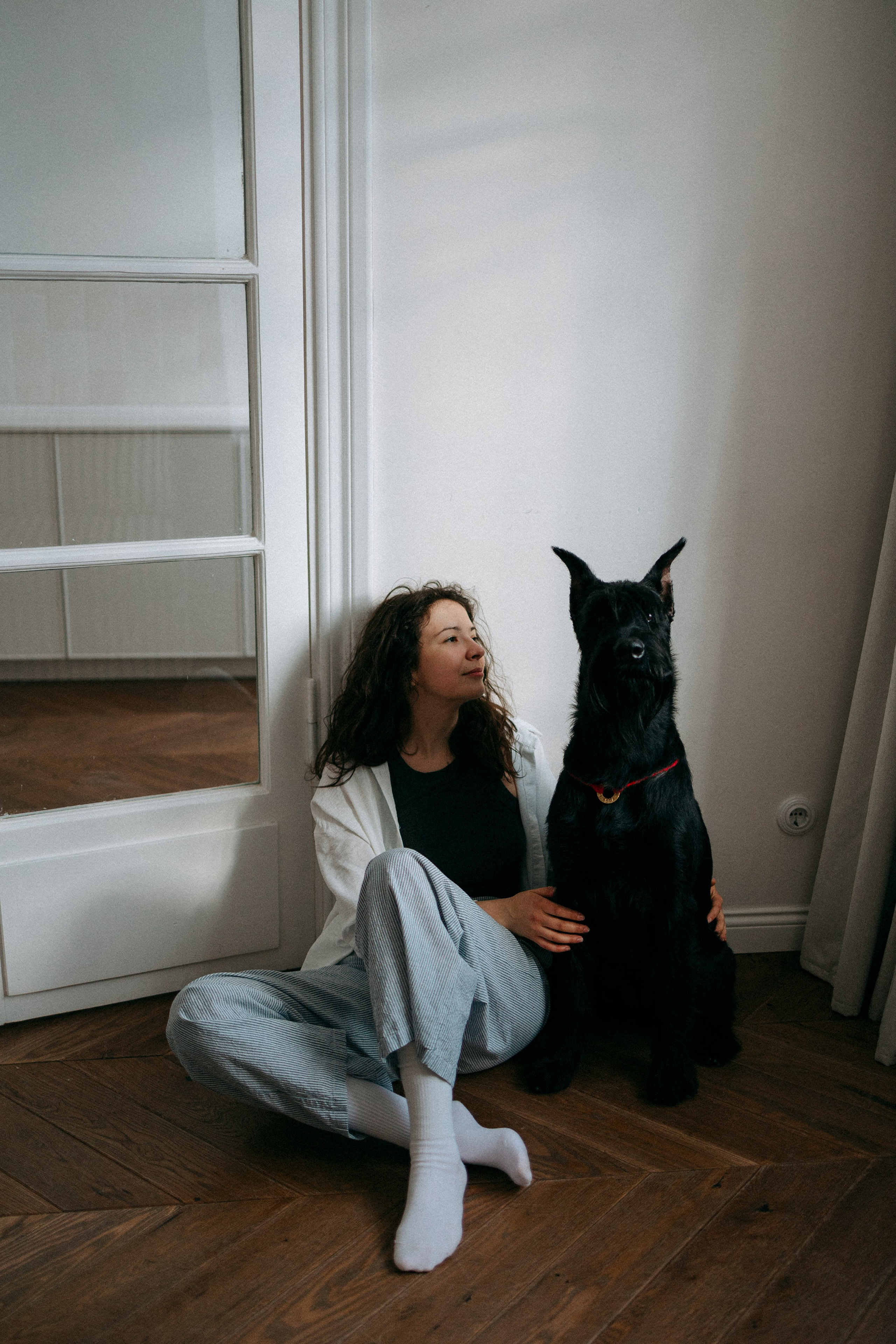 Умбра и Даша. Фотограф анималист Анастасия Пикей