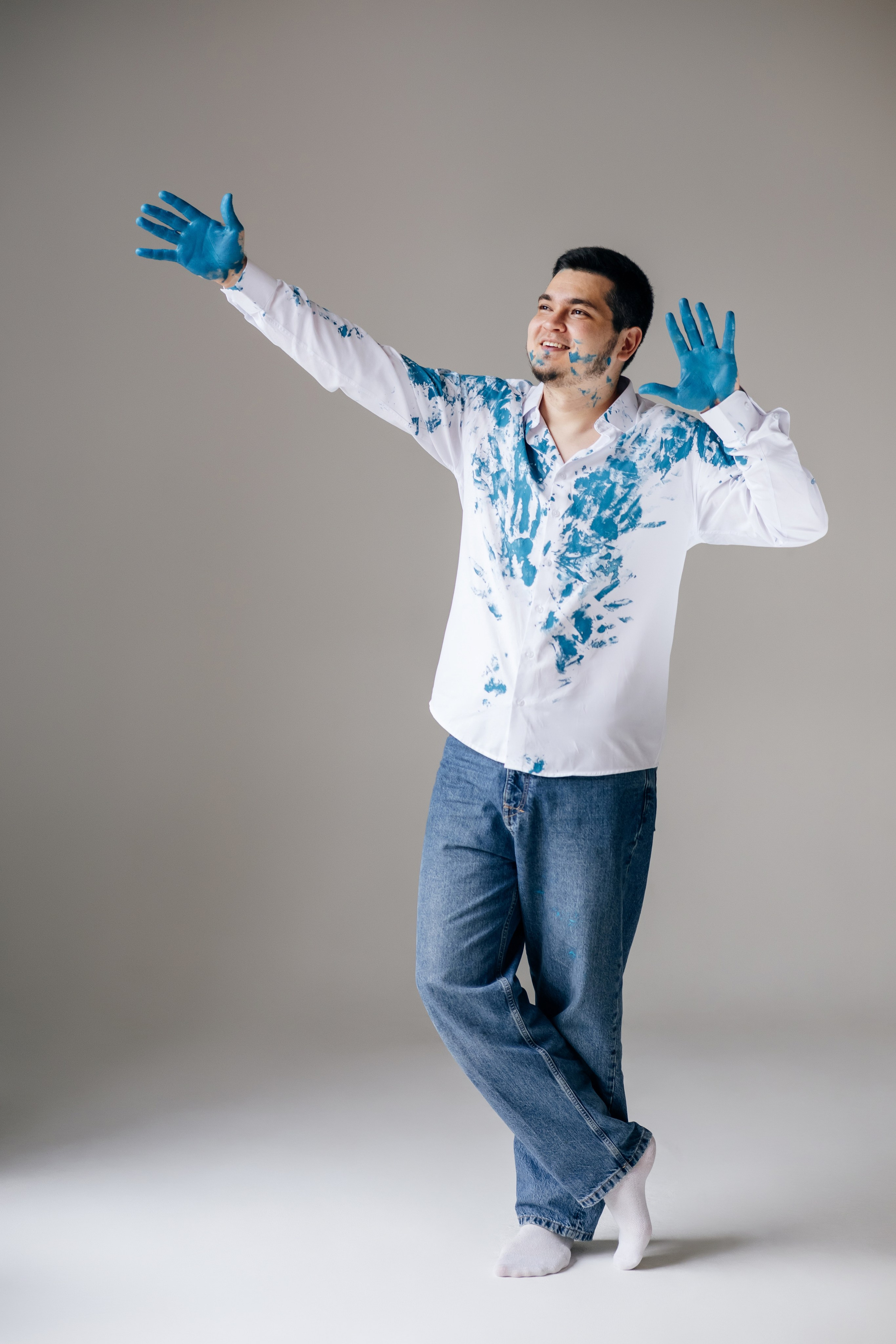 Яркие краски в ожидании нового члена семьи. Свадебный фотограф Михаил Александров