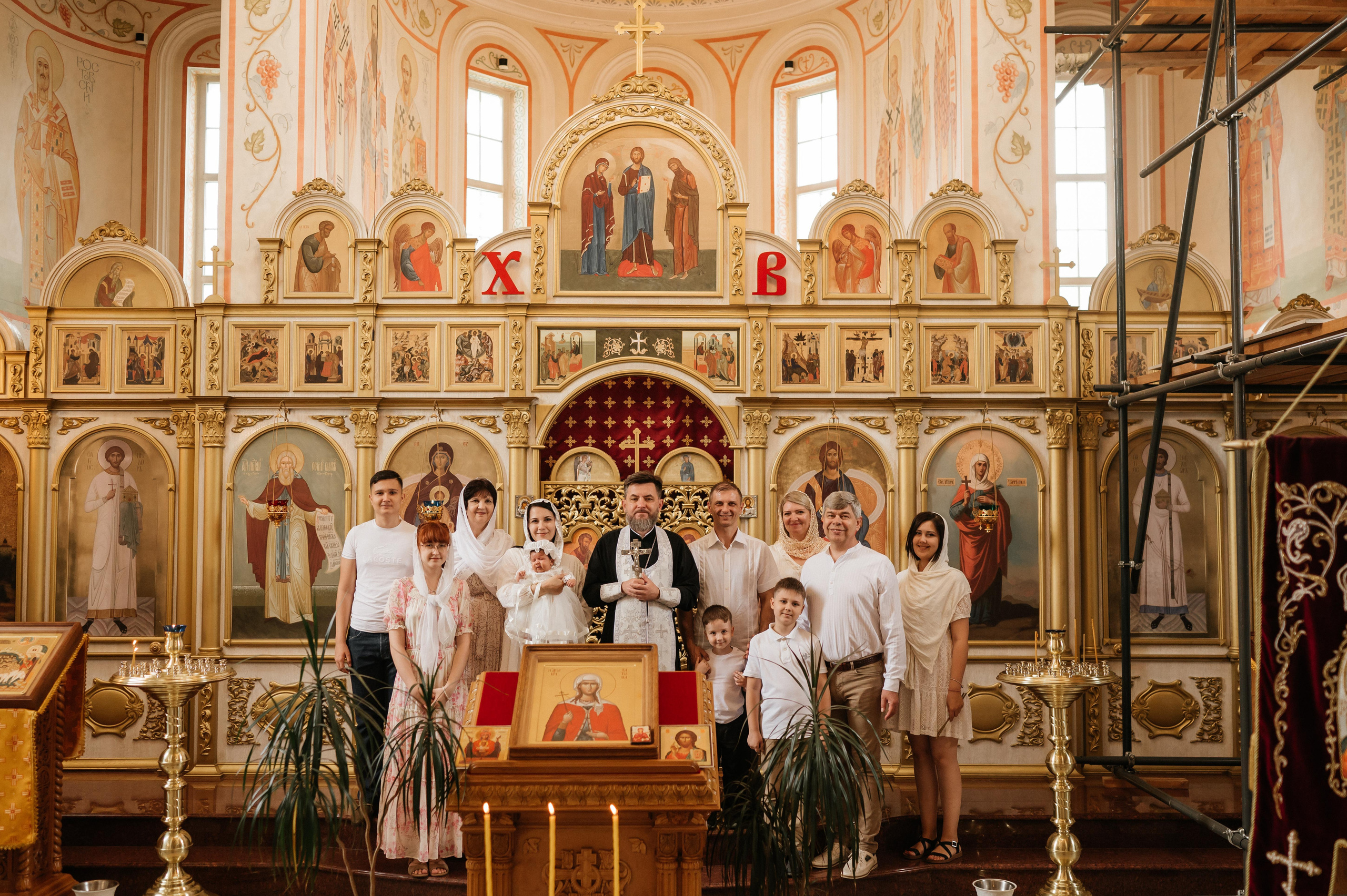 Крещение Машеньки. Детский и семейный фотограф Ирина Гладких