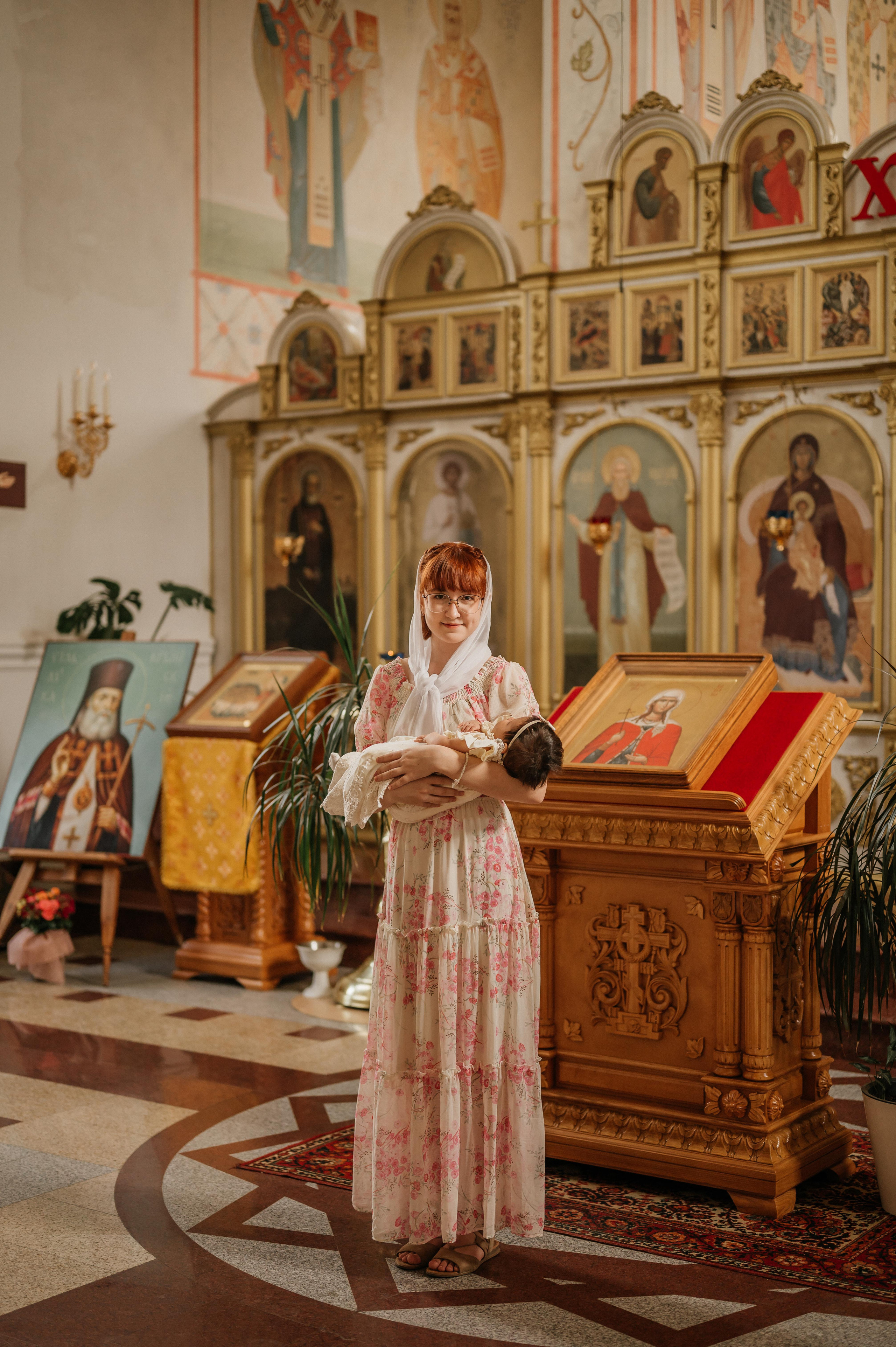 Крещение Машеньки. Детский и семейный фотограф Ирина Гладких