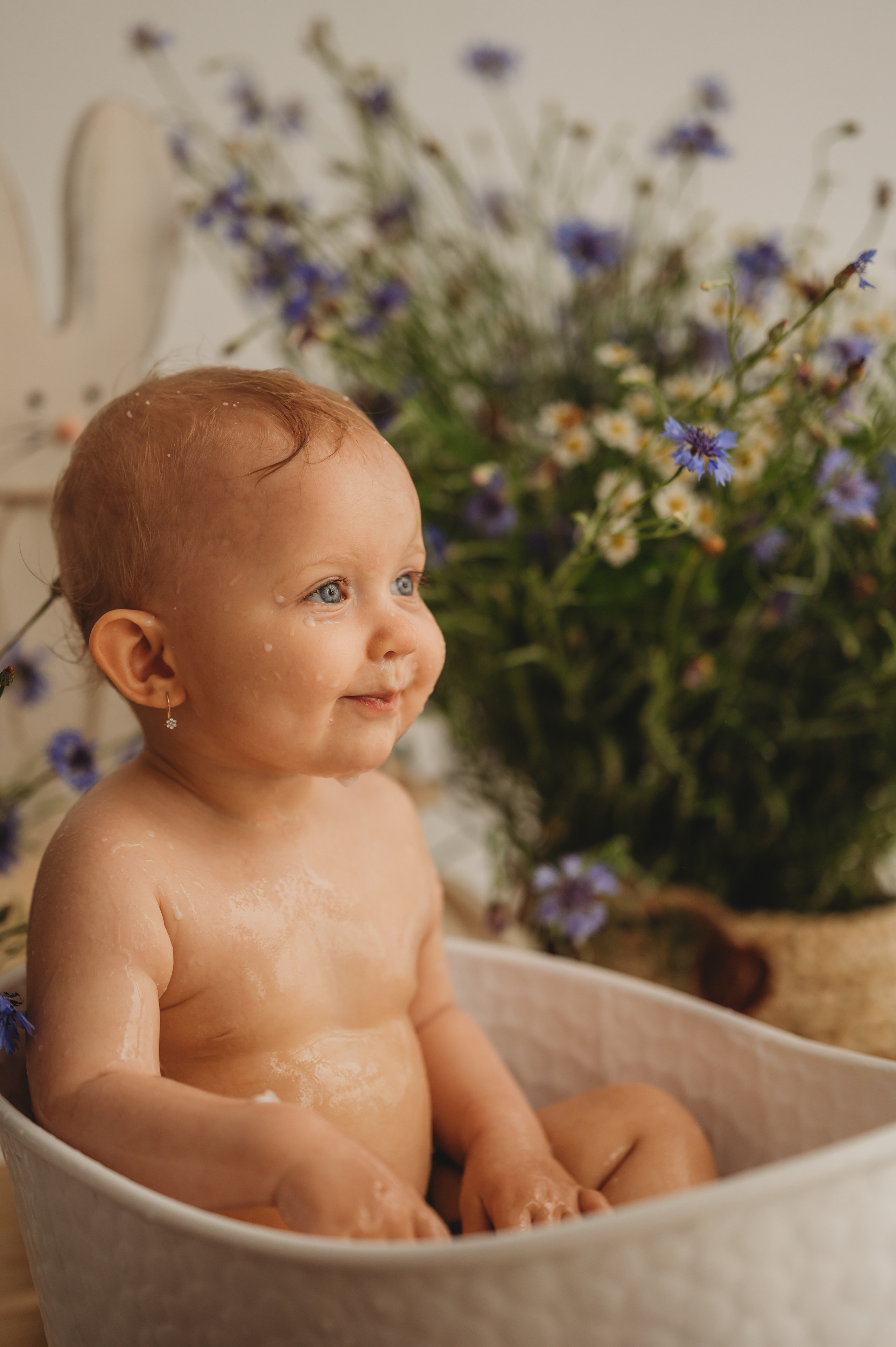 Настена и васильки. Детский и семейный фотограф Ирина Гладких