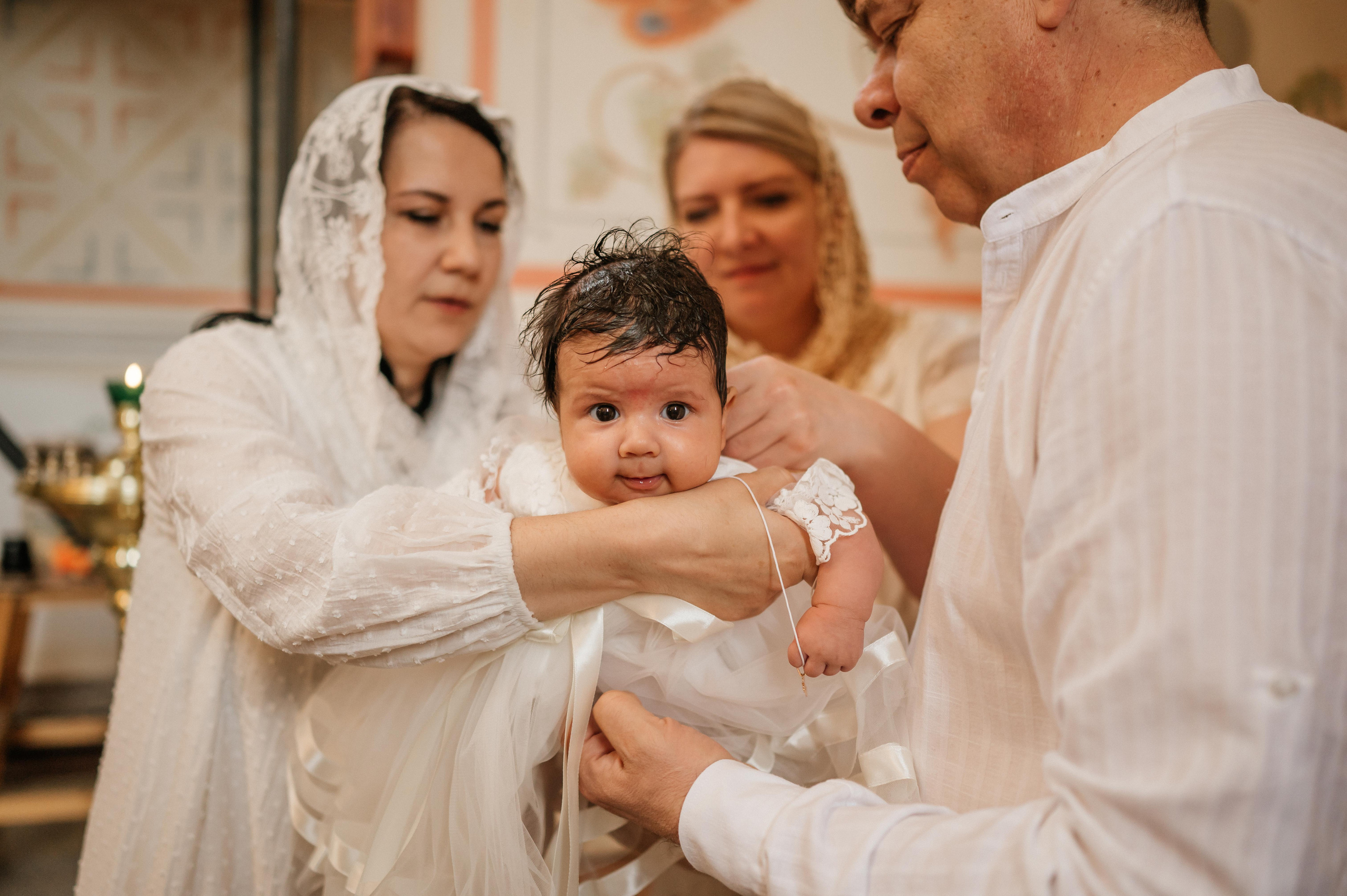 Крещение Машеньки. Детский и семейный фотограф Ирина Гладких