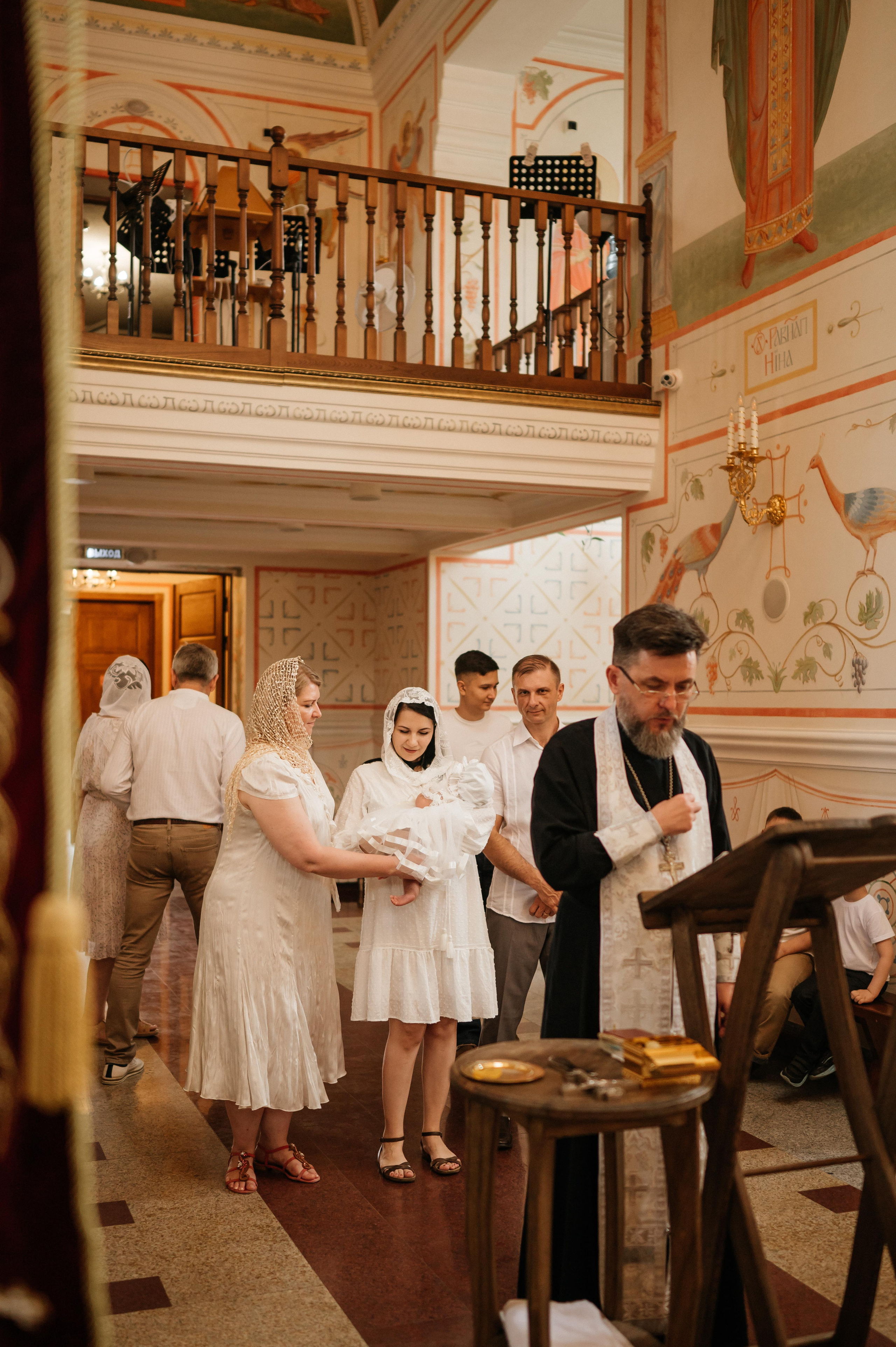 Крещение Машеньки. Детский и семейный фотограф Ирина Гладких