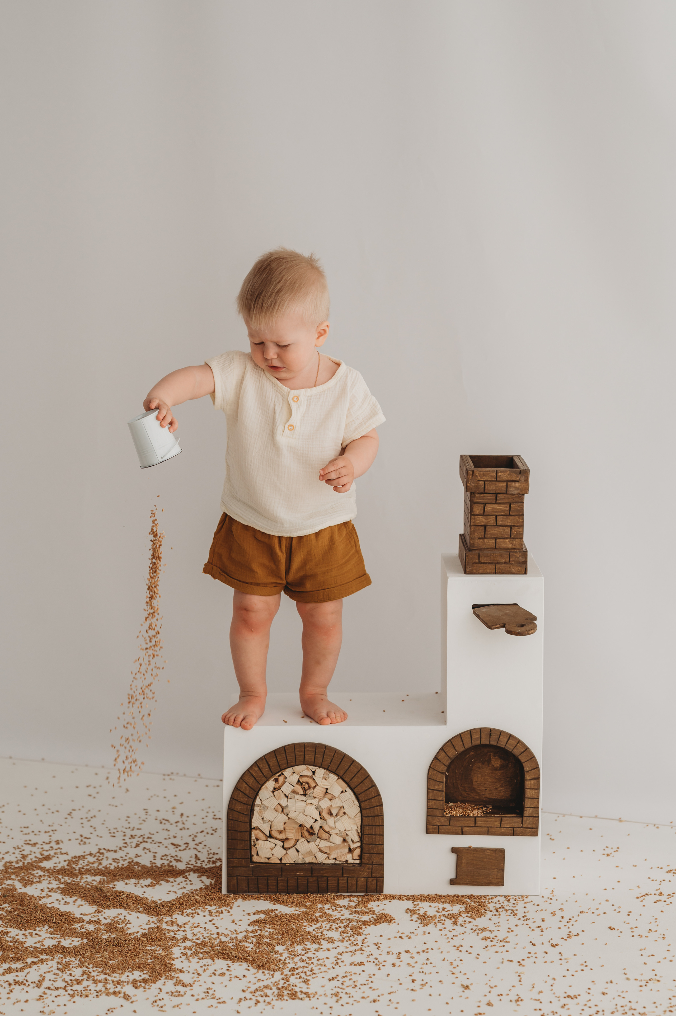 Никитка и Лерочка с утятами. Детский и семейный фотограф Ирина Гладких