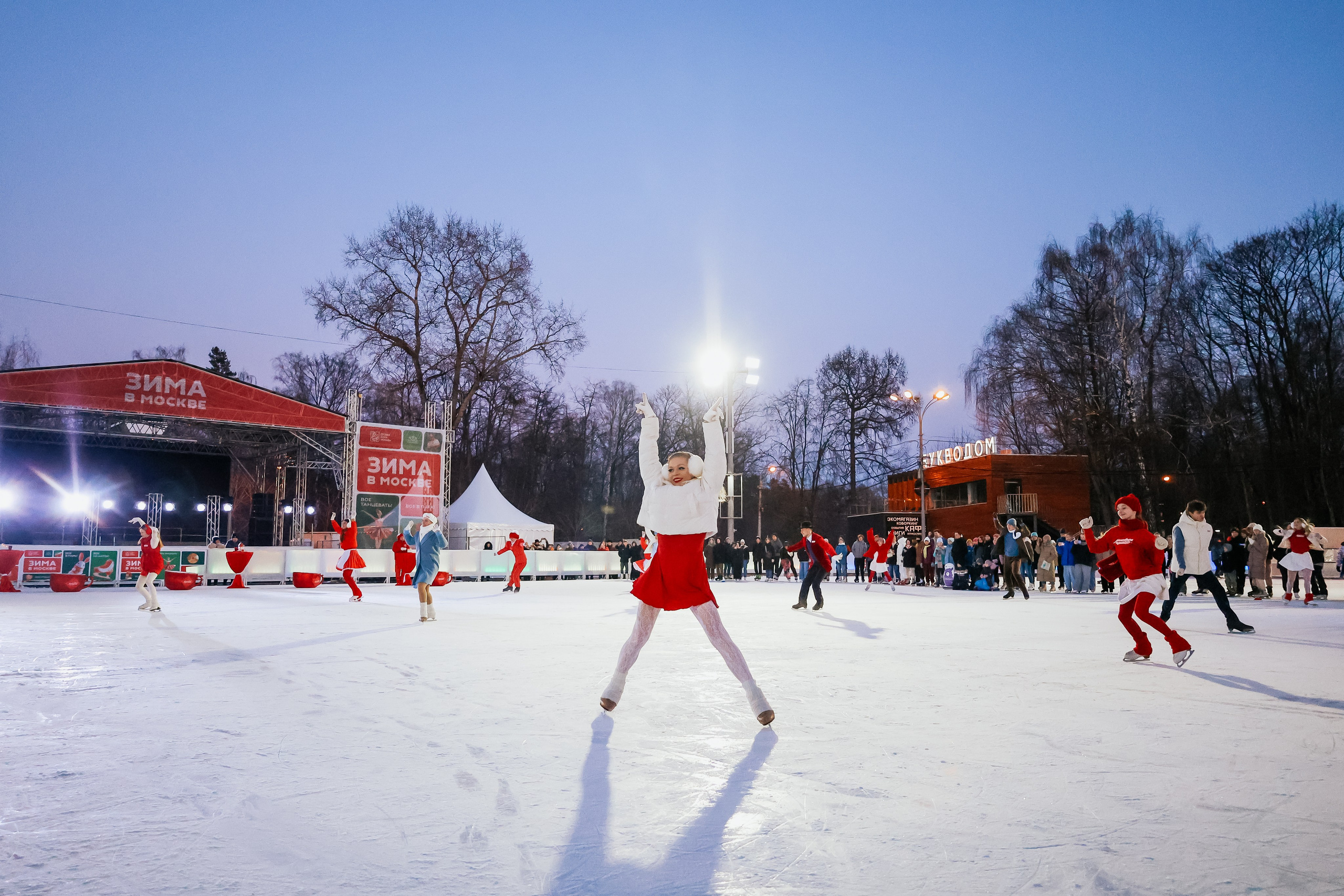 Ледовое шоу Сокольники Московское Чаепитие. Фотограф и видеограф Анна Домашенко