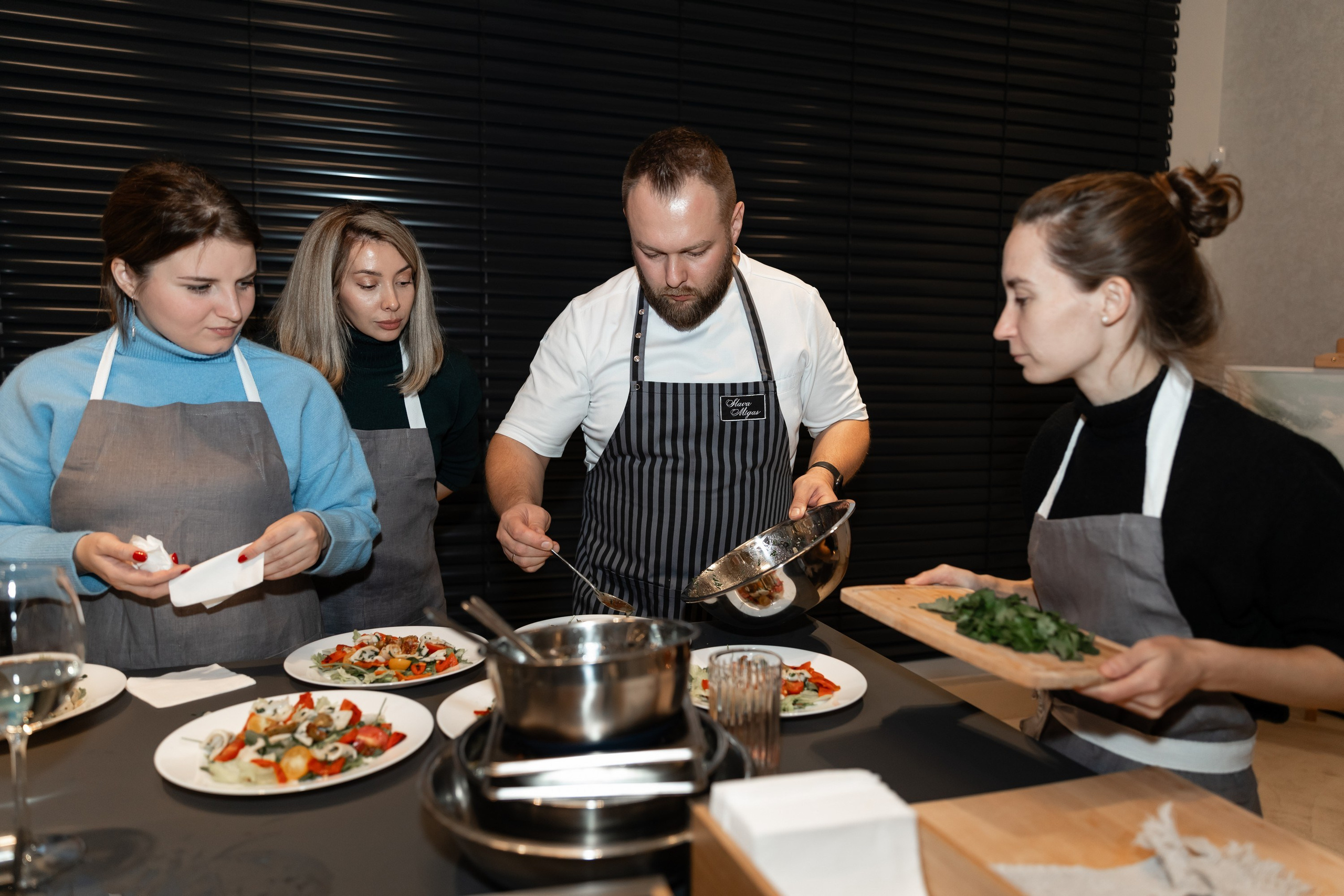 Кулинарный мастер-класс (Point of Experience). Татьяна Чернышова свадебный фотограф Москва