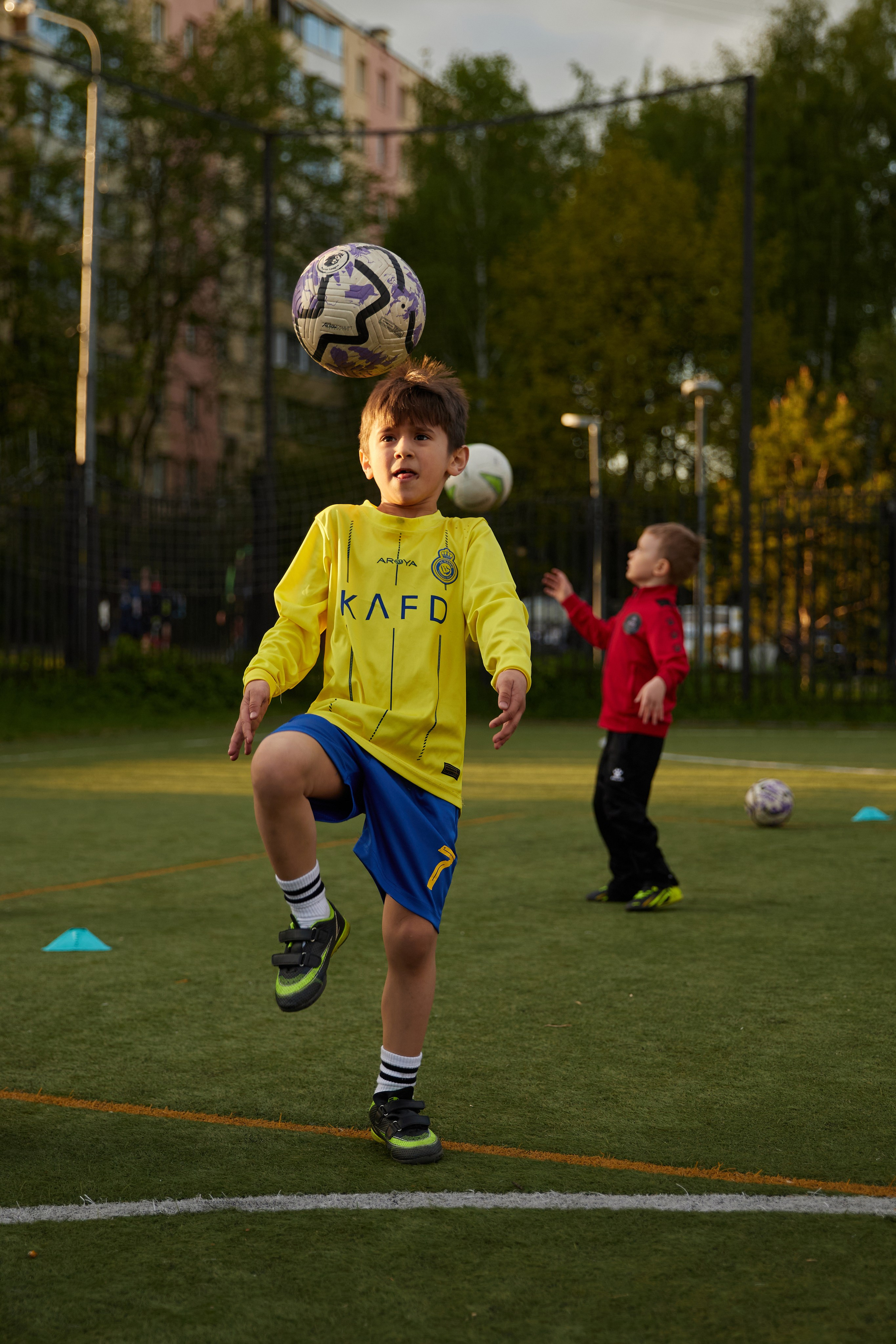 Контент футбольная школа. Фотограф
