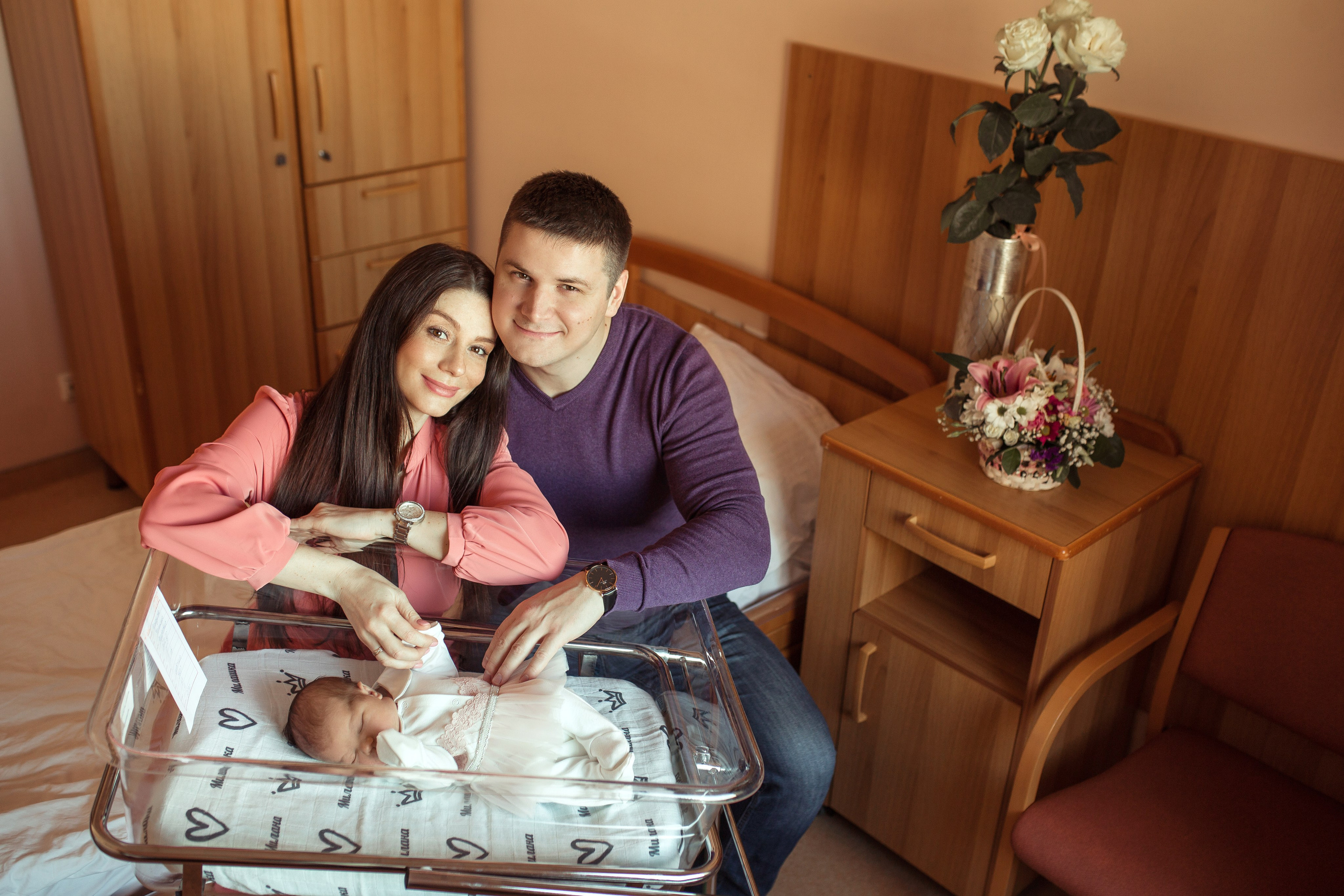 Выписка Милаши. Фотограф на Крещение, семейный фотограф в Москве