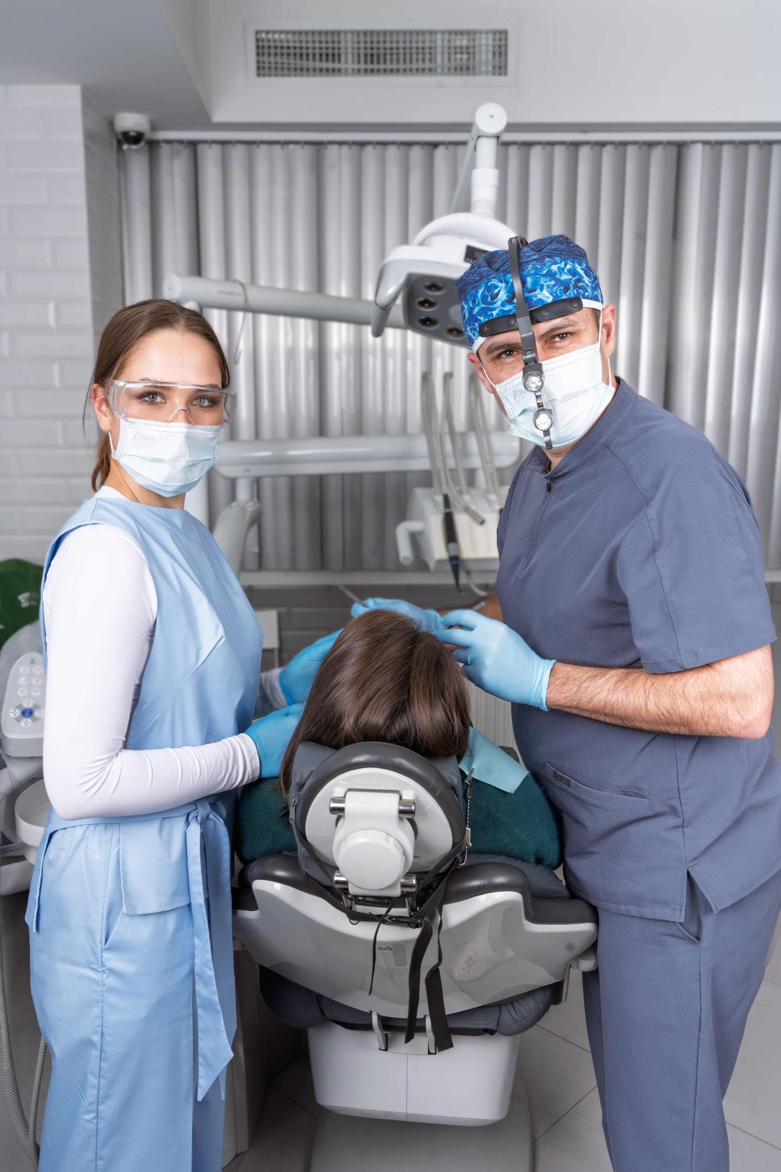 Съёмка для стоматологической клиники Prime smile. Портретный фотограф в Москве Фарид Леонов