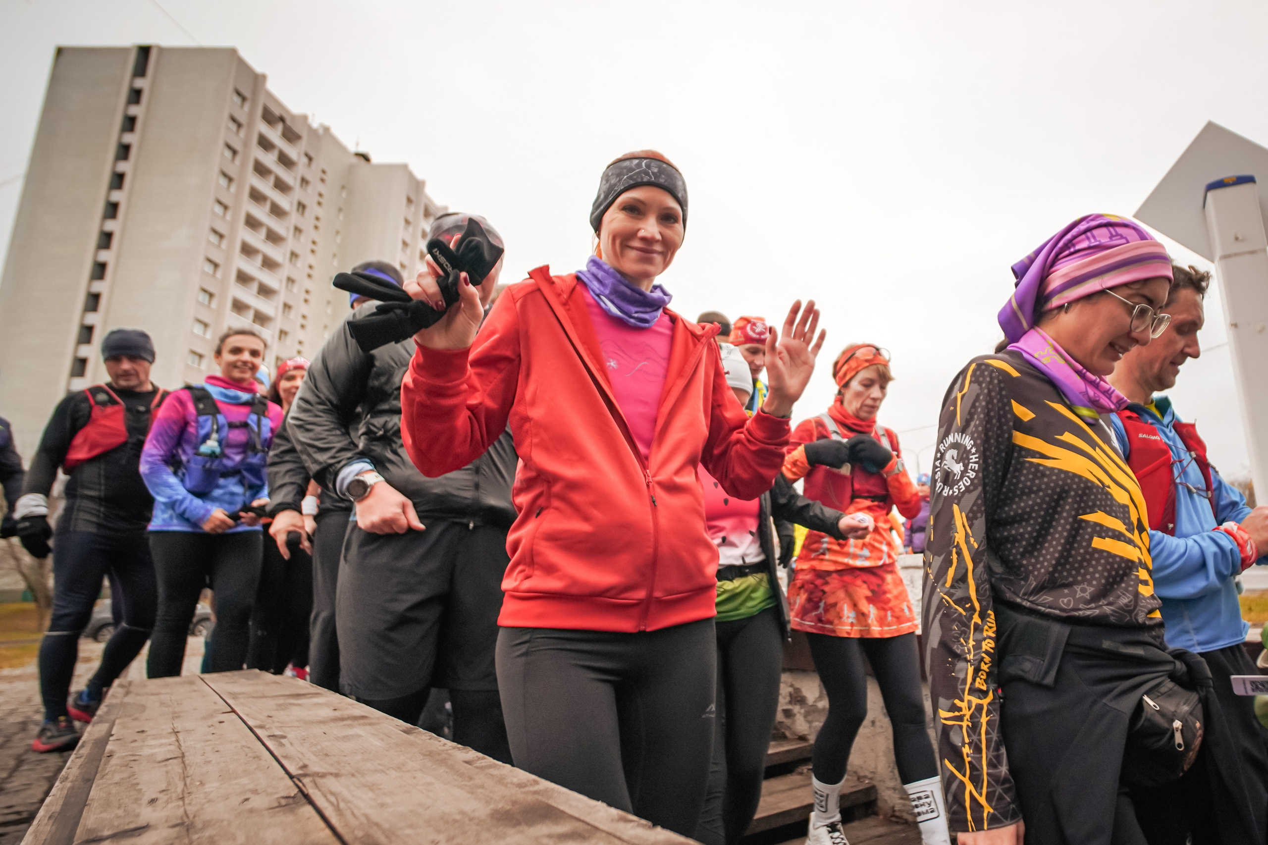 #марафонудома #яuzarun 2024 2-я петля, группа 6:30. Роман Капилюшов. Бег. Фото. Видео. г. Люберцы