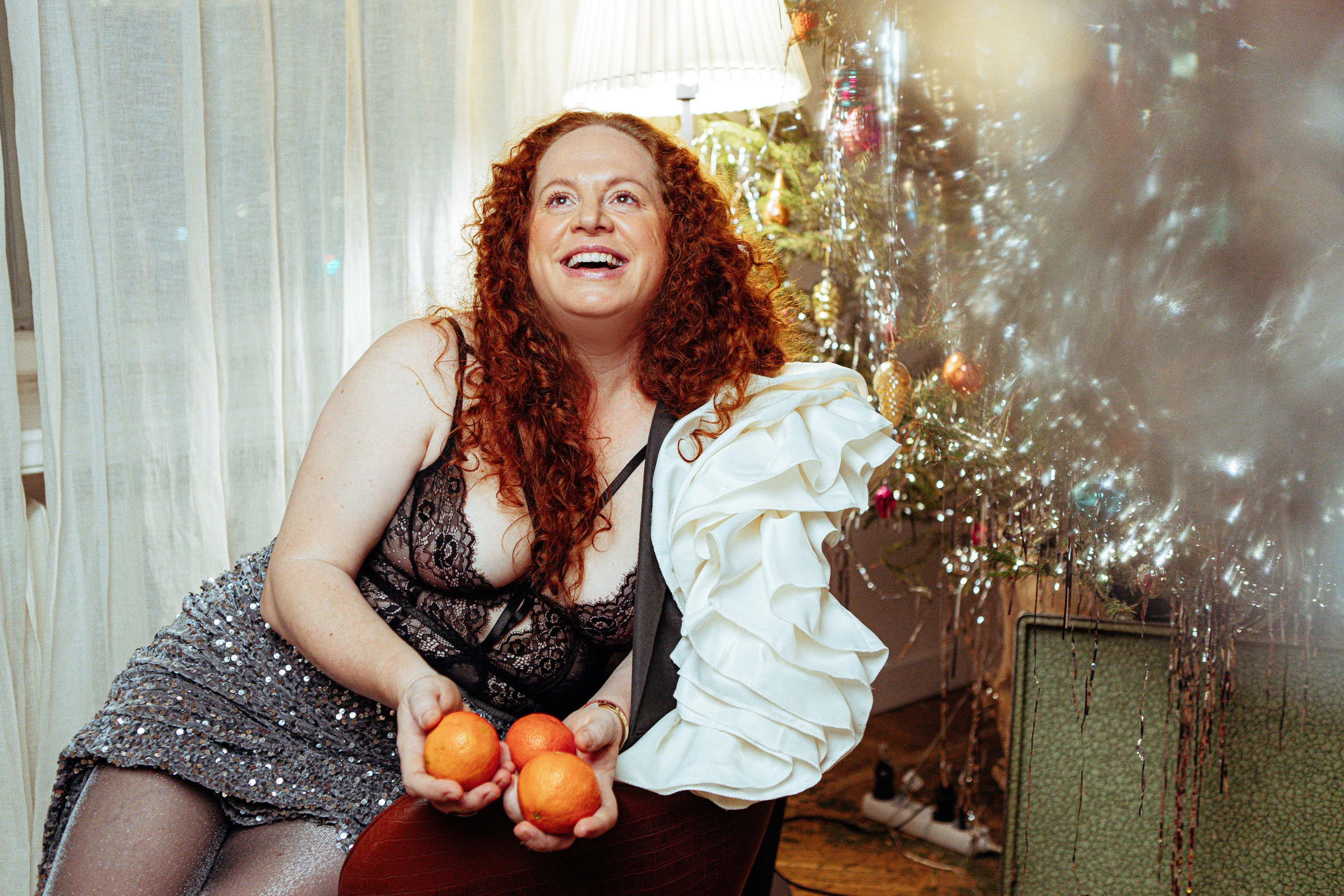 Таня, Новогодняя. Фотограф Москва арт- ню, портрет, fine art