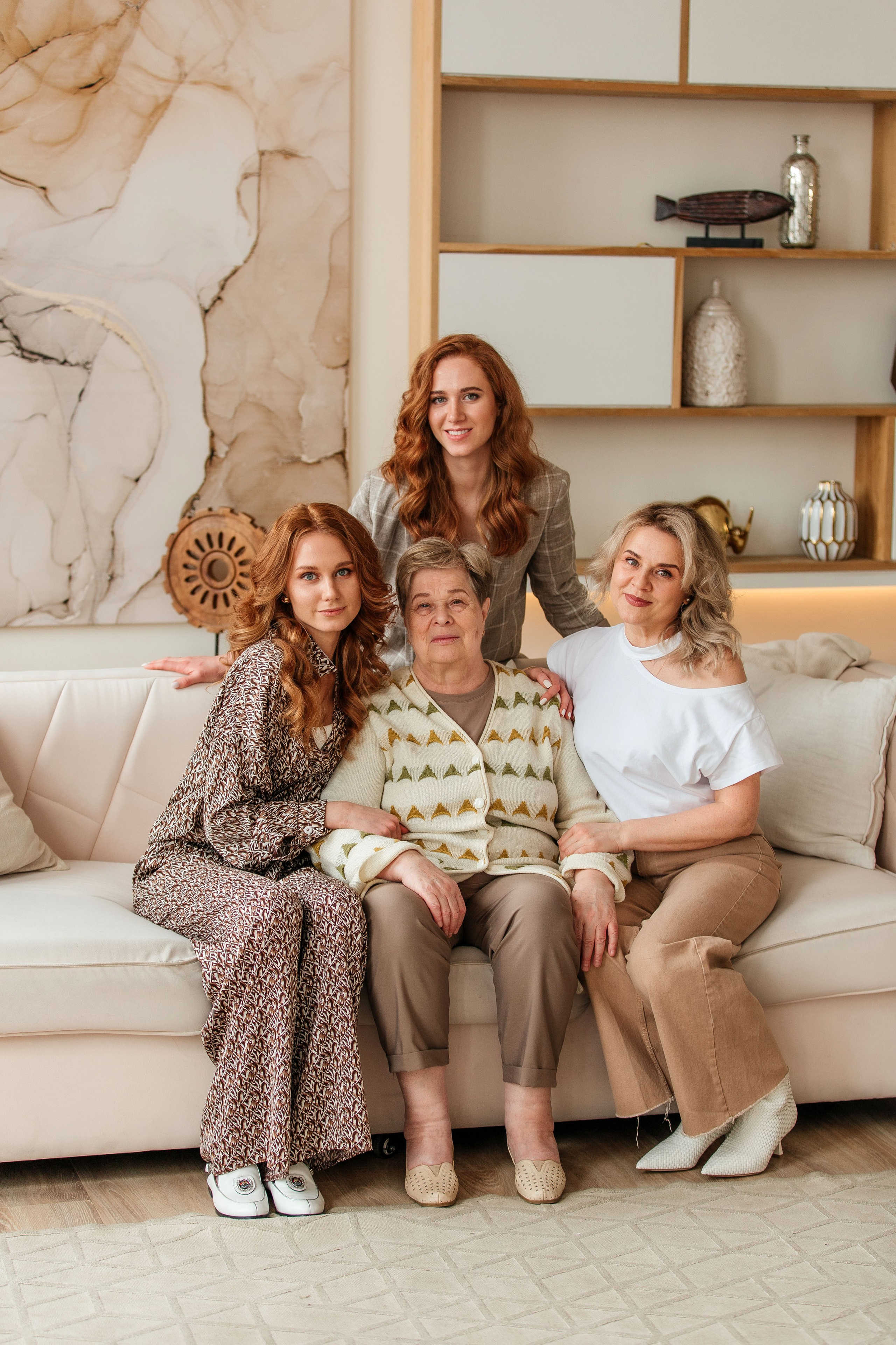 Ира и её семья. Фотограф Харитонова Наталья