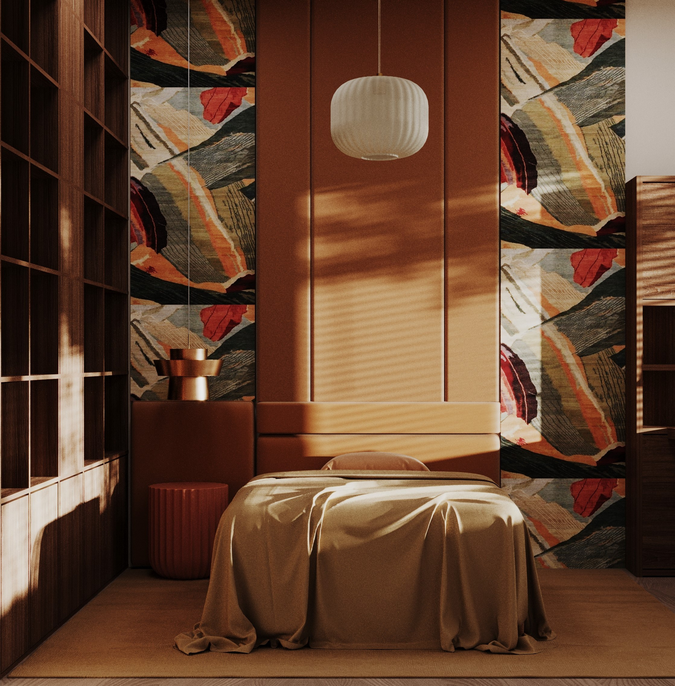 Интерьер загородного дома. Студенческий проект, 2024 г. Главная