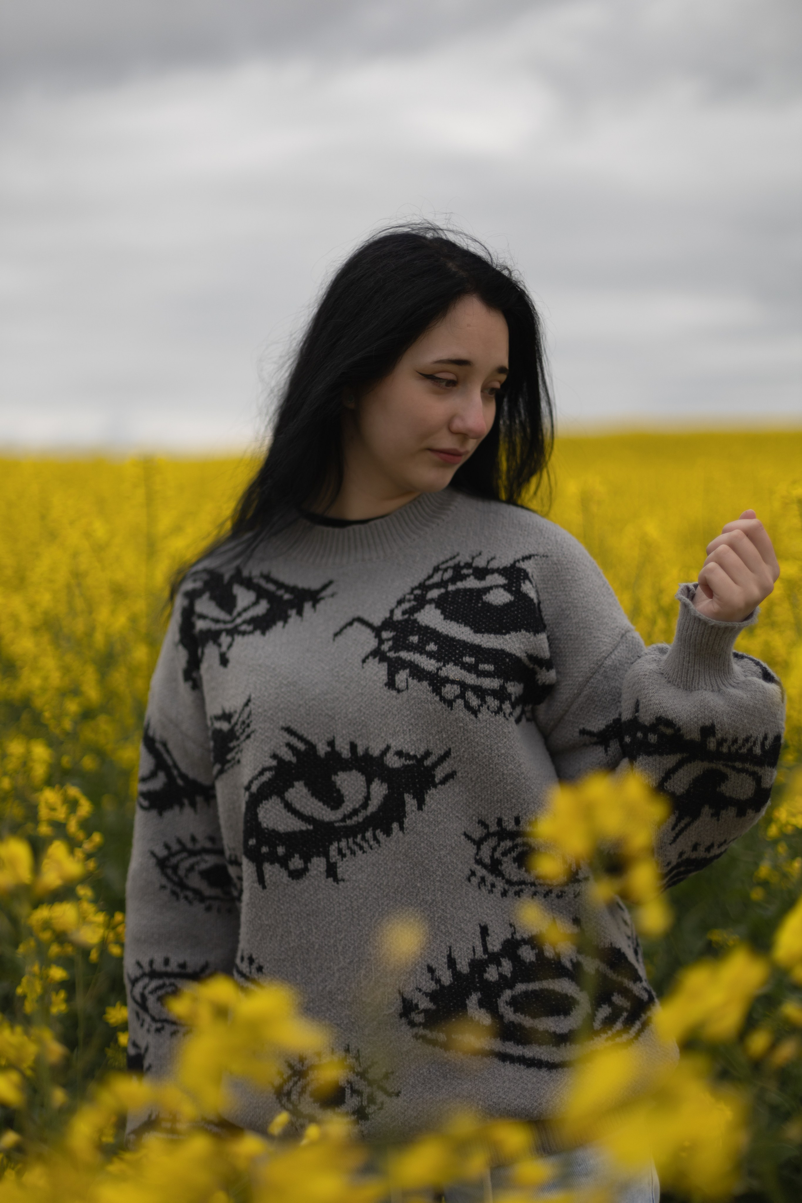 Полина Л — (Рапсовое поле). — Digital Noise —