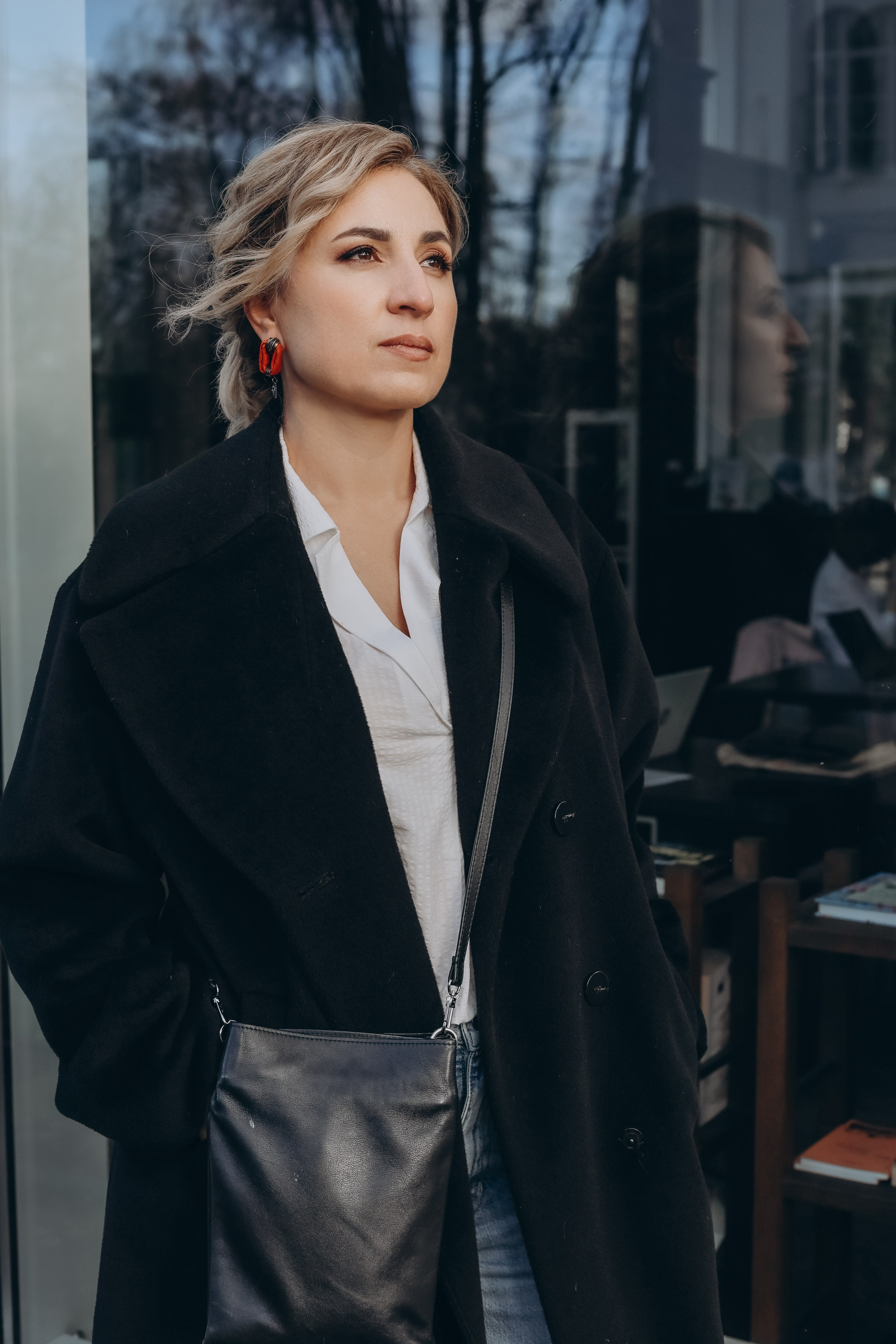 Яна и библиотека (репортажный портрет). Портретный и репортажный фотограф в Москве, Ольга Ларема