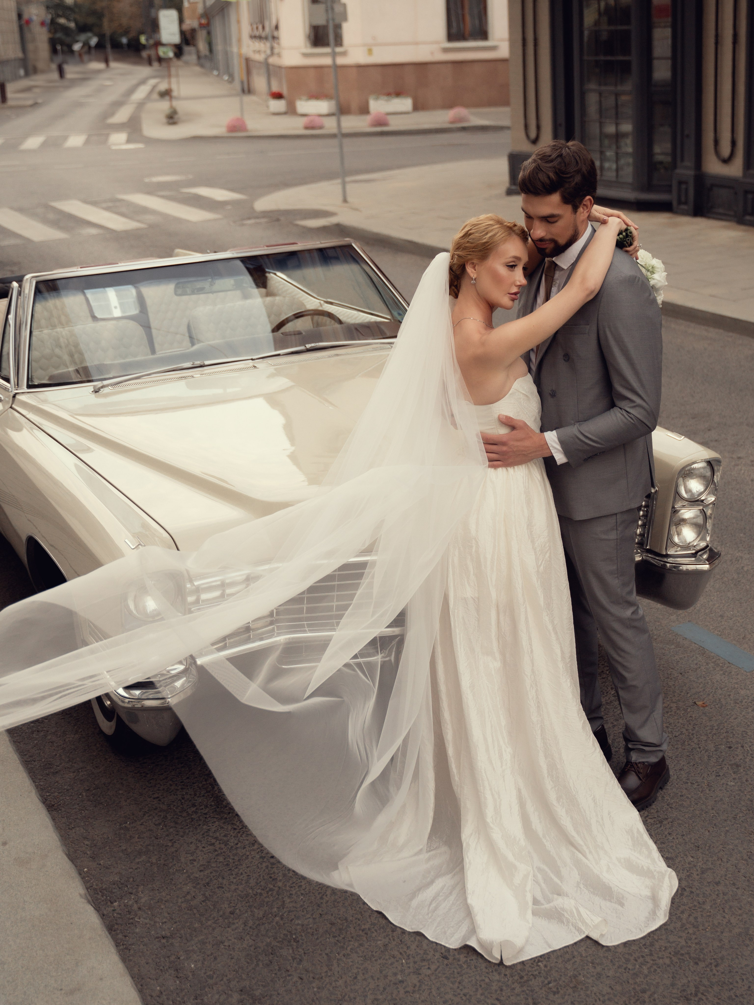 Свадьба с кабриолетом. Фотограф Ямбикова Ксения в Москве