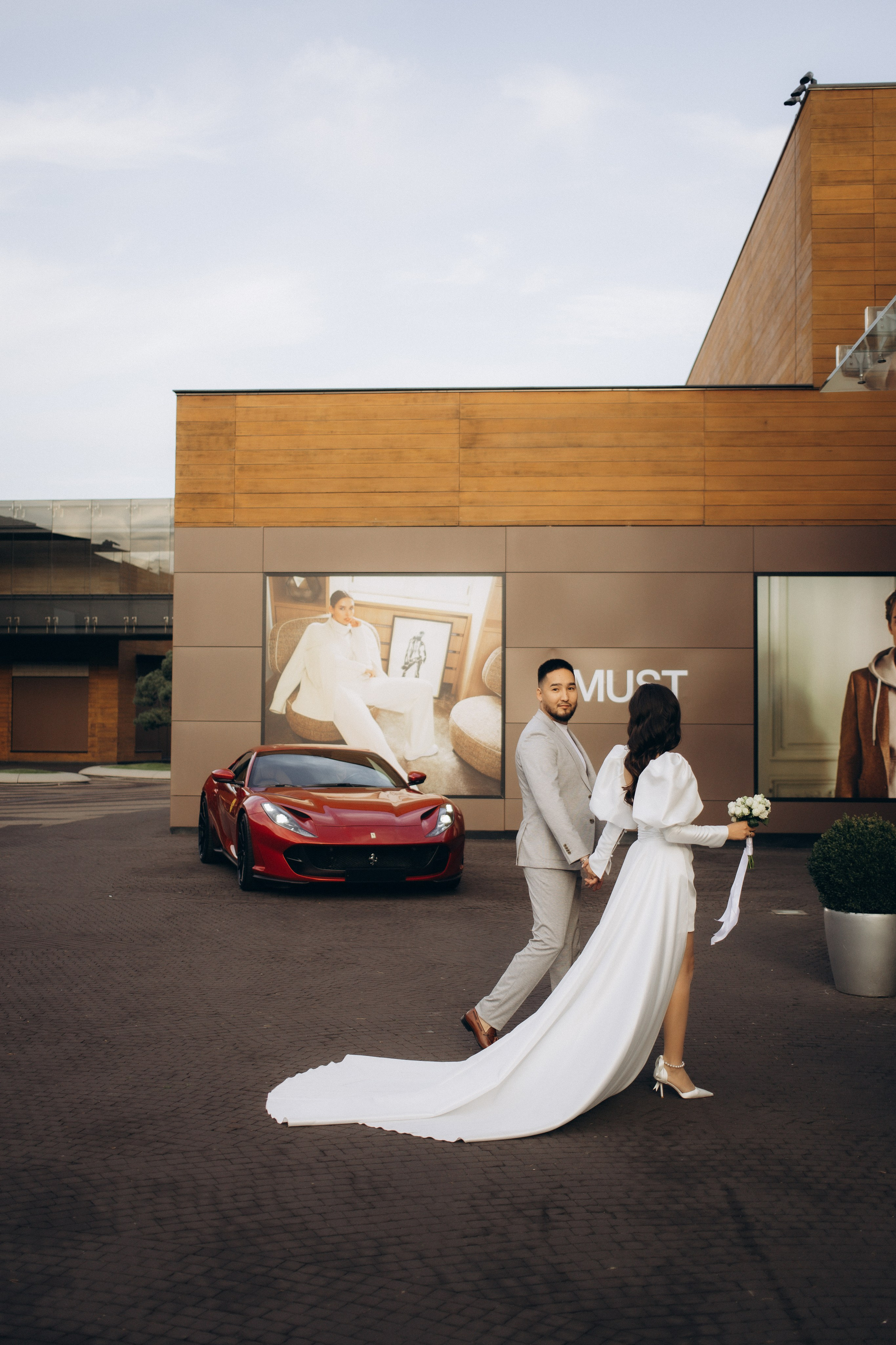 Ринат и Мадина роспись в Барвихе. Портретный и свадебный фотограф в Астрахани Сабира Аубекерова