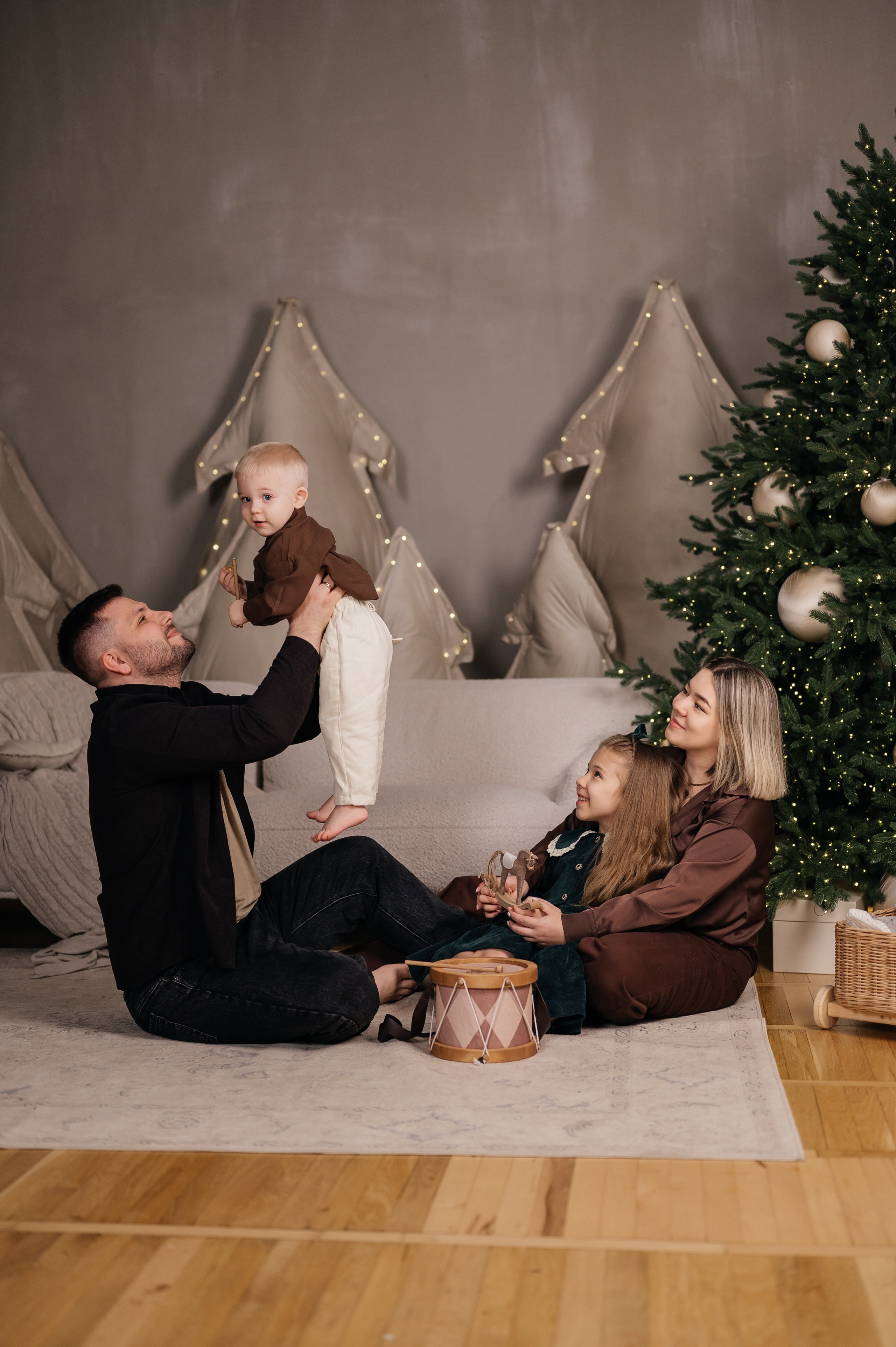 Новогодняя фотосессия. Свадебный и семейный фотограф в Краснодаре Алина Мельник