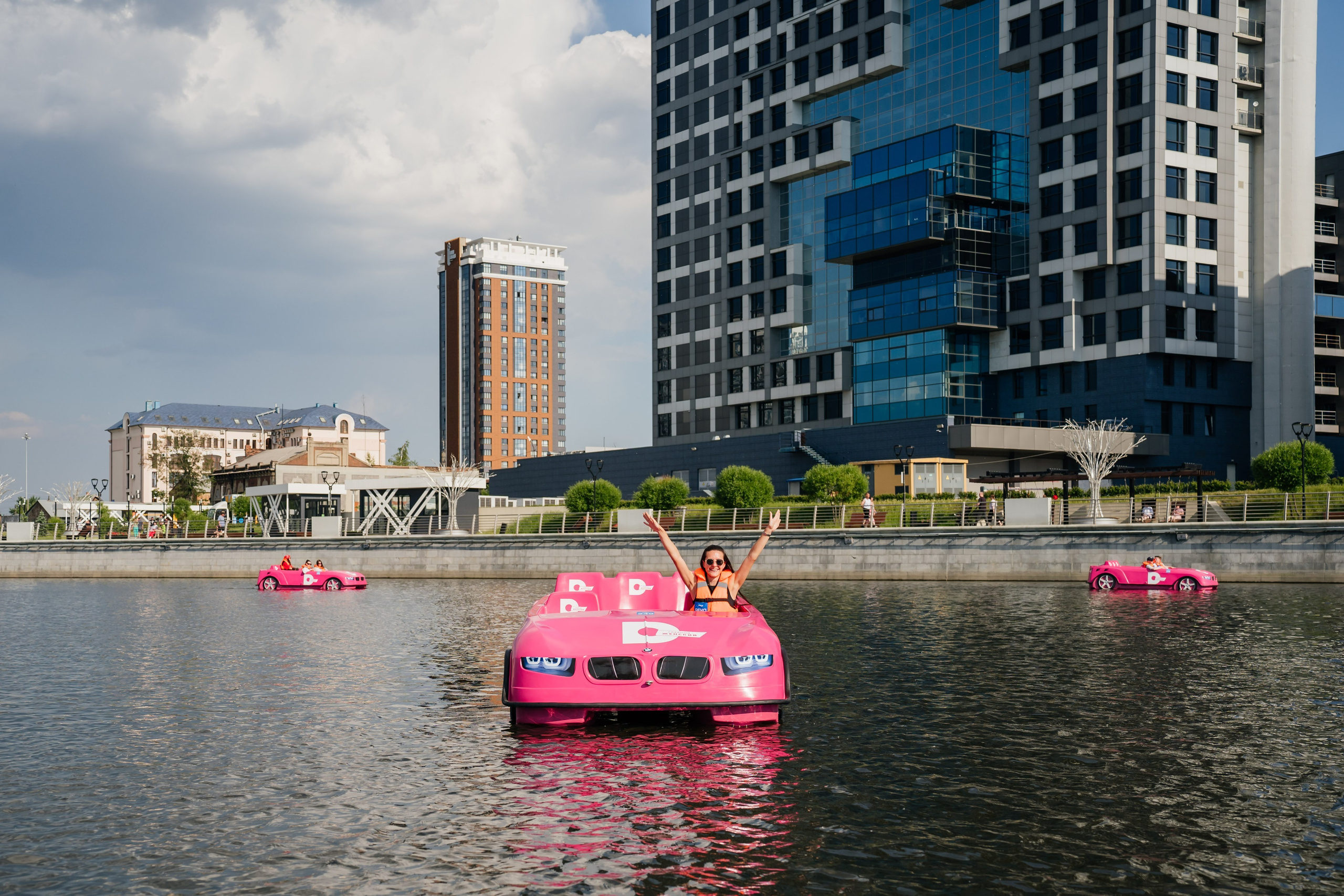 Съемка катамаранов для телеканала Домашний. Видеограф и Фотограф в Челябинске Ксения и Владимир Рюмины
