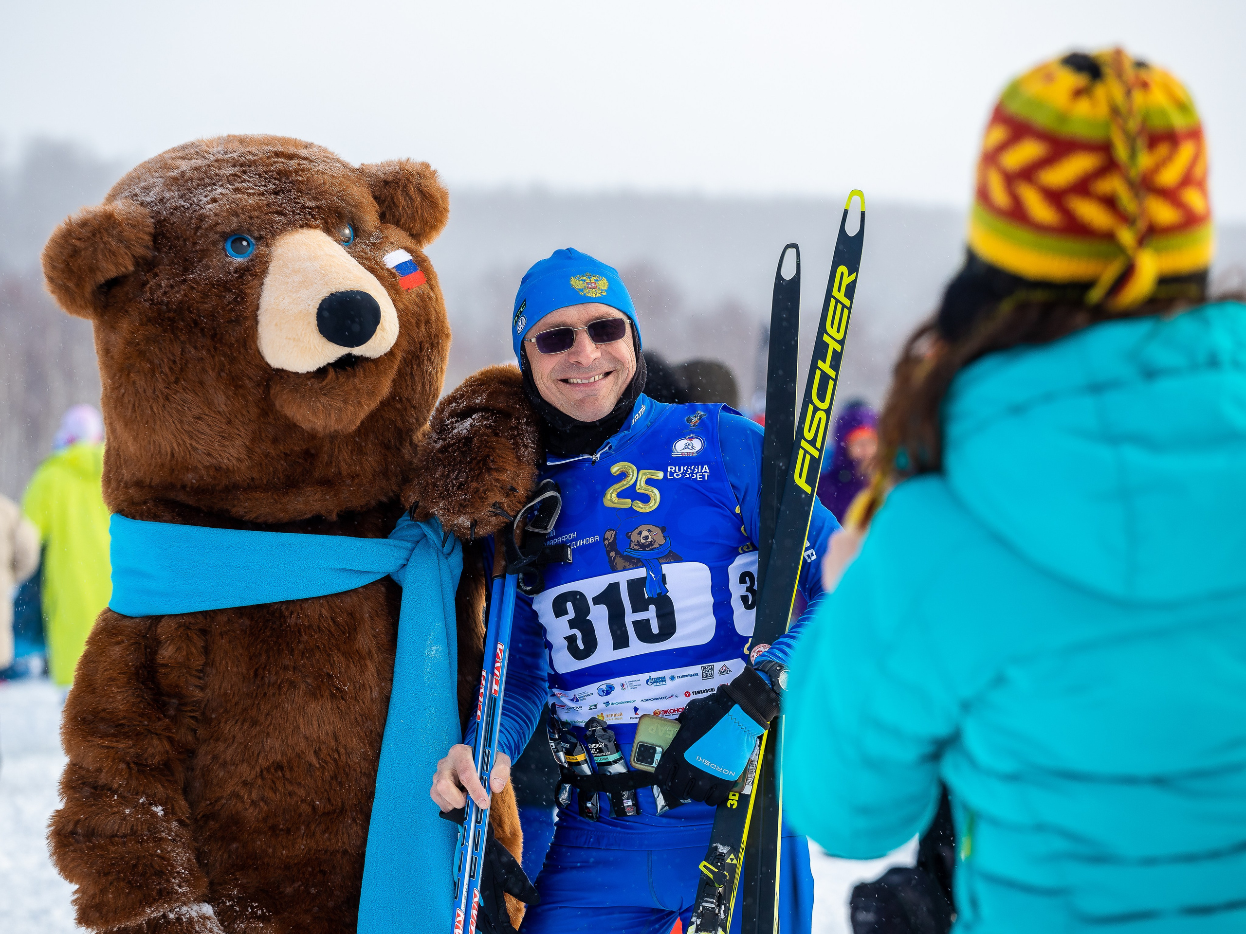 25 лыжный марафон им. Фархутдинова. Инга Кузьминская ТОП-фотограф г. Корсаков