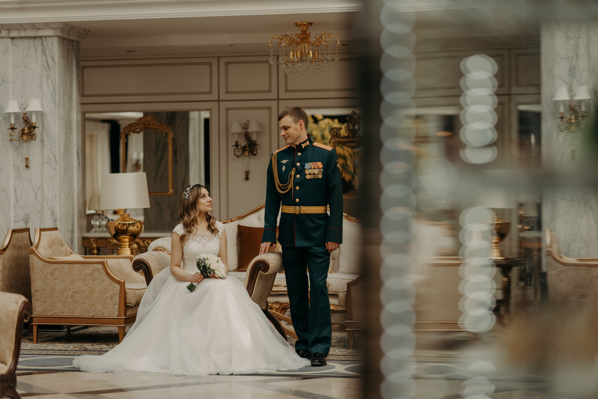 свадебная фотосессия в отеле Tsar Palace