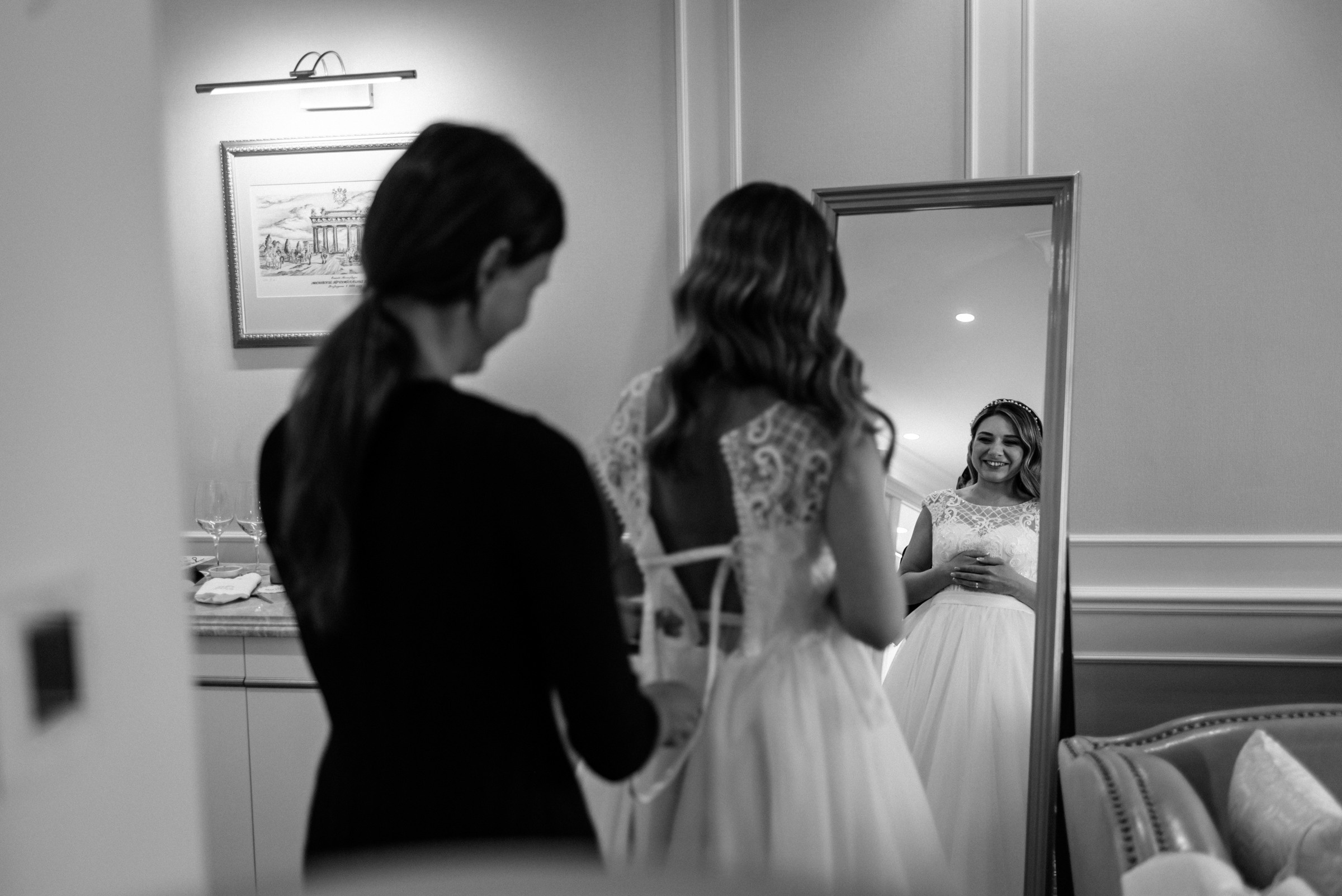 сборы невесты в отеле Tsar Palace